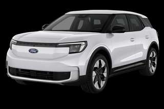Schräge Frontansicht auf einen Ford Explorer Style, freigestellt