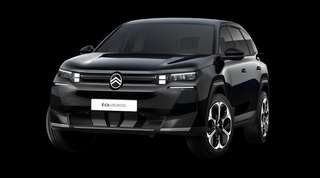 Schräge Frontansicht auf einen Citroën C5 Aircross PLUS, freigestellt