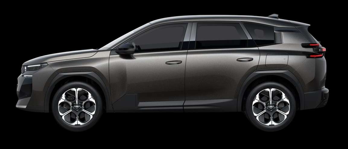 Seitenansicht eines Citroën C5 Aircross