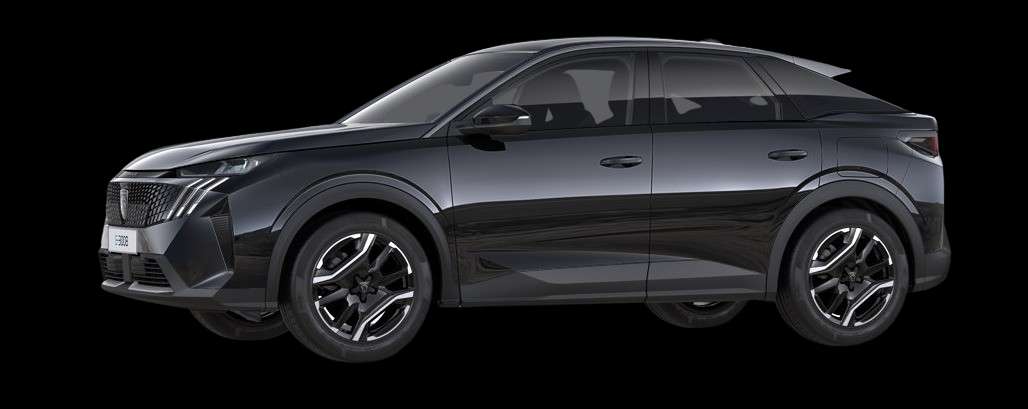 Seitenansicht eines Peugeot 3008