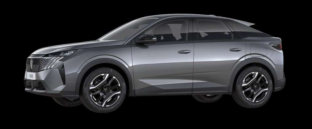 Seitenansicht eines Peugeot 3008