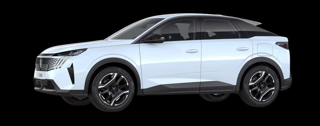 Seitenansicht eines Peugeot 3008