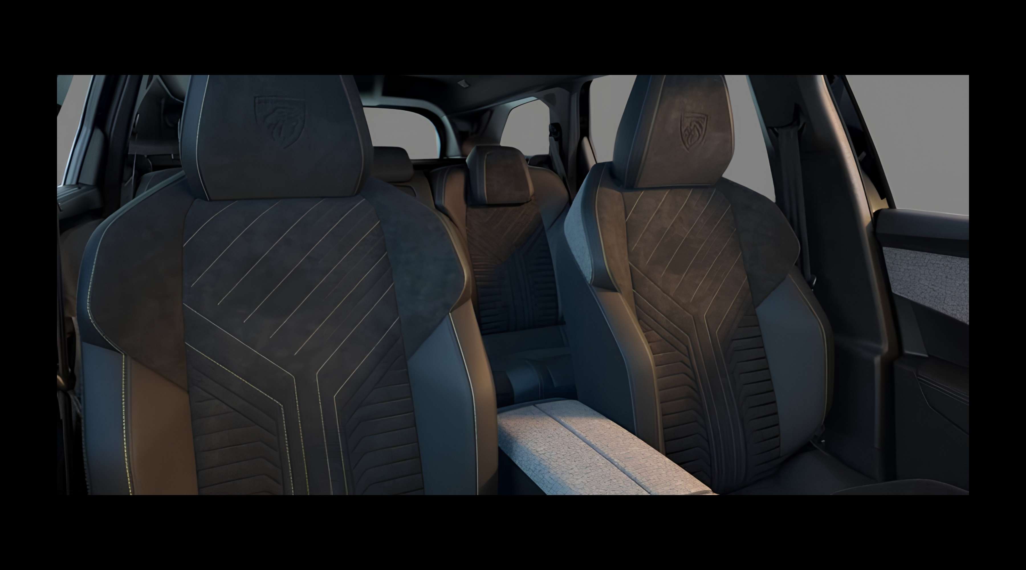 Vordersitze eines Peugeot 5008