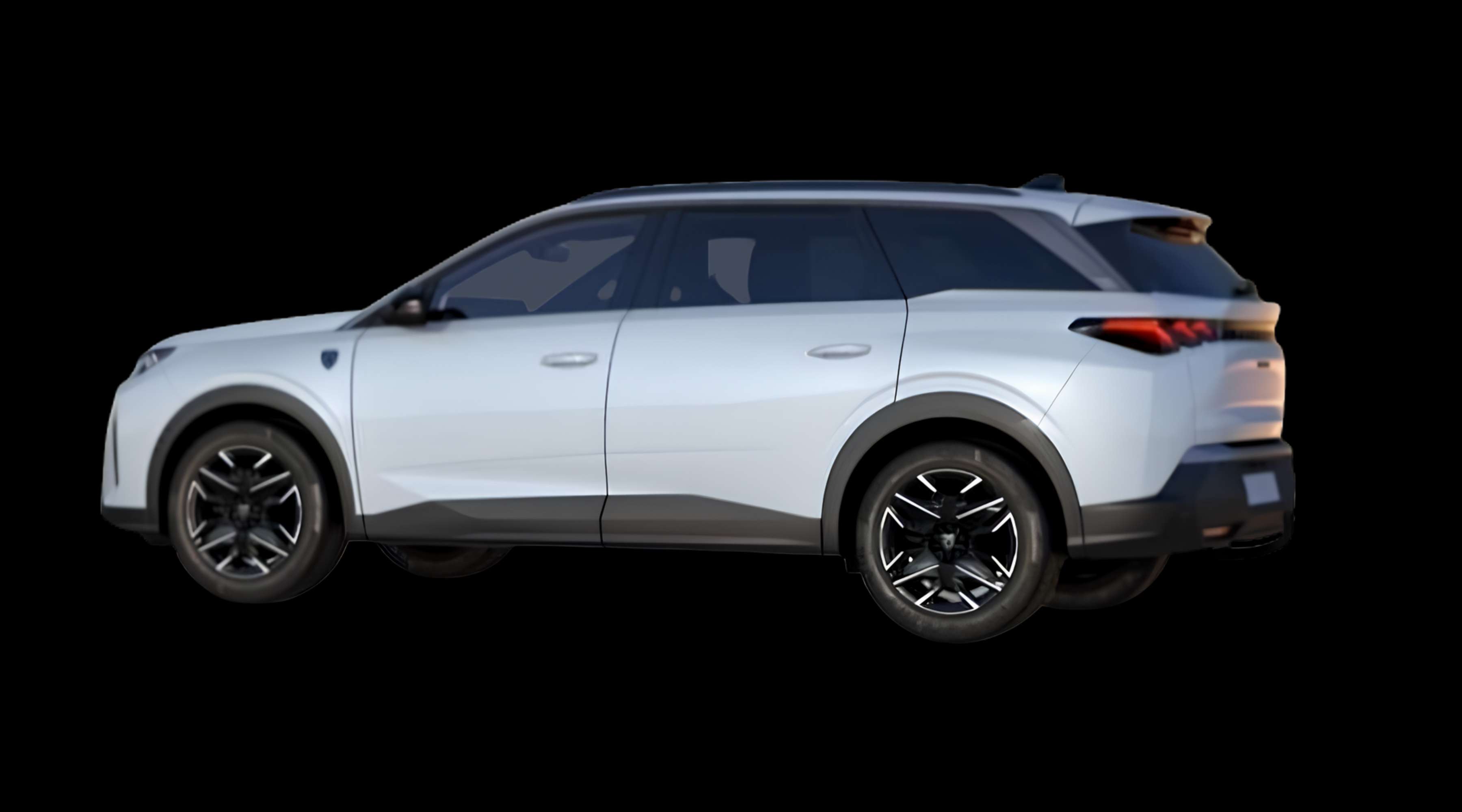 Seitenansicht eines Peugeot 5008