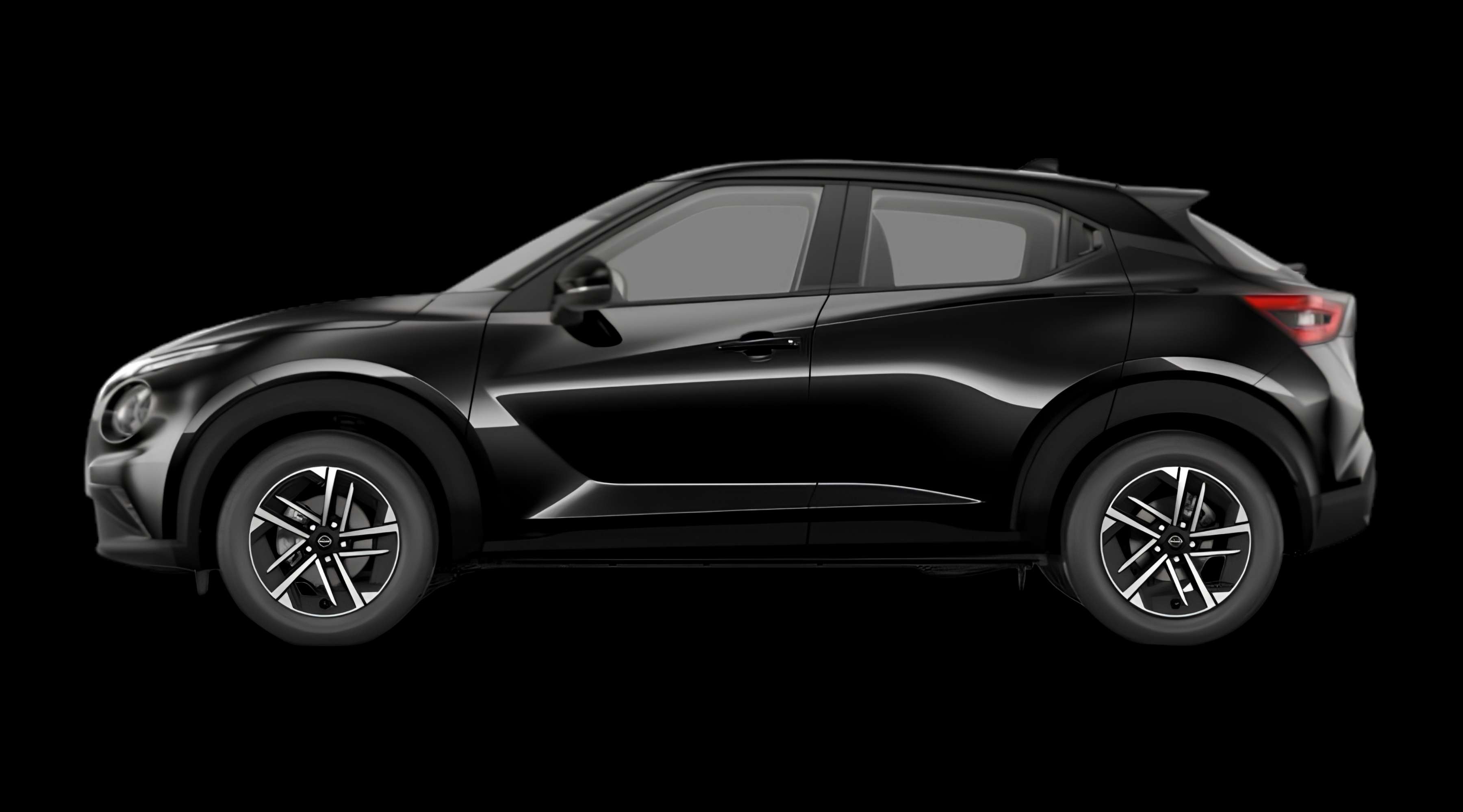 Seitenansicht eines Nissan JUKE