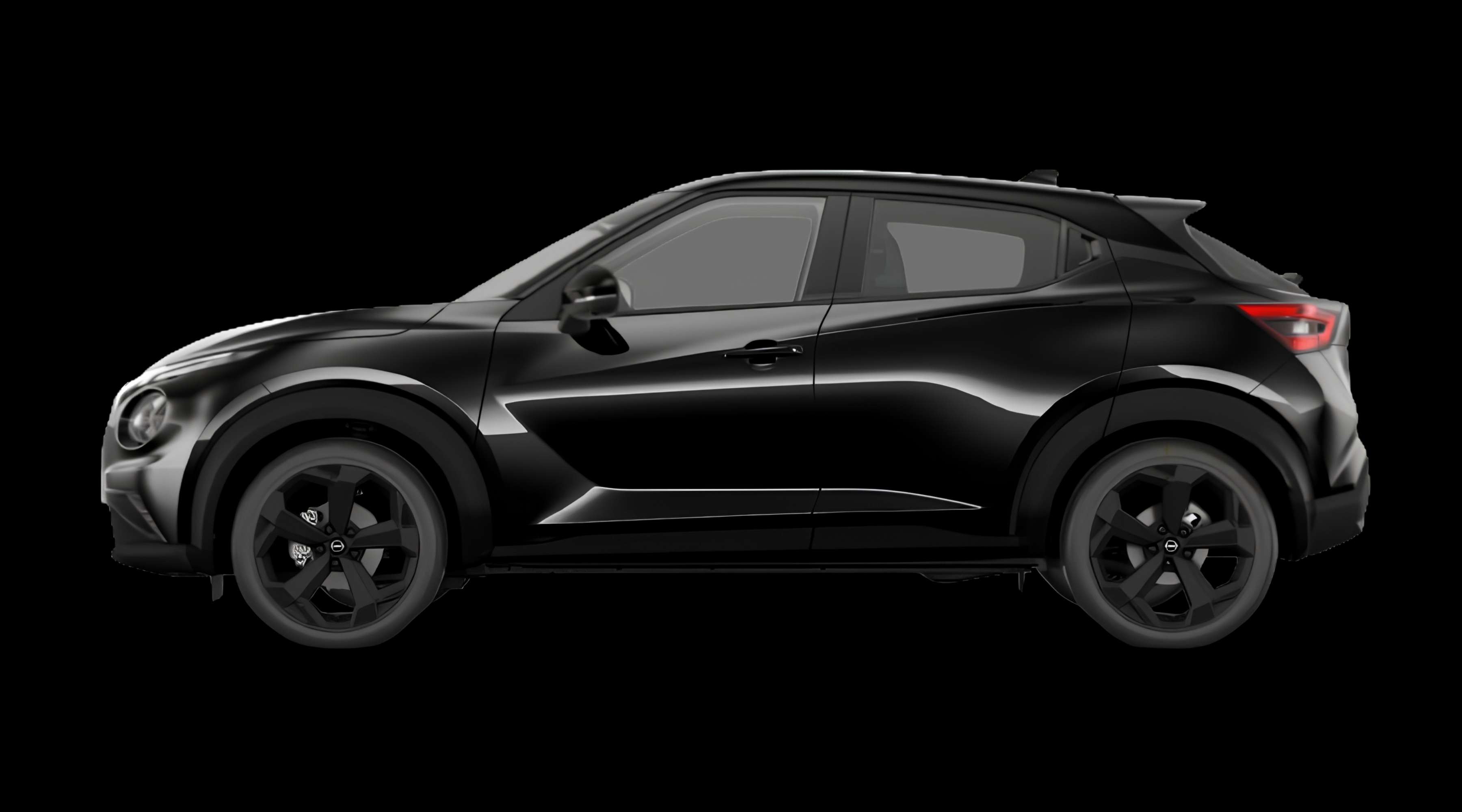 Seitenansicht eines Nissan JUKE