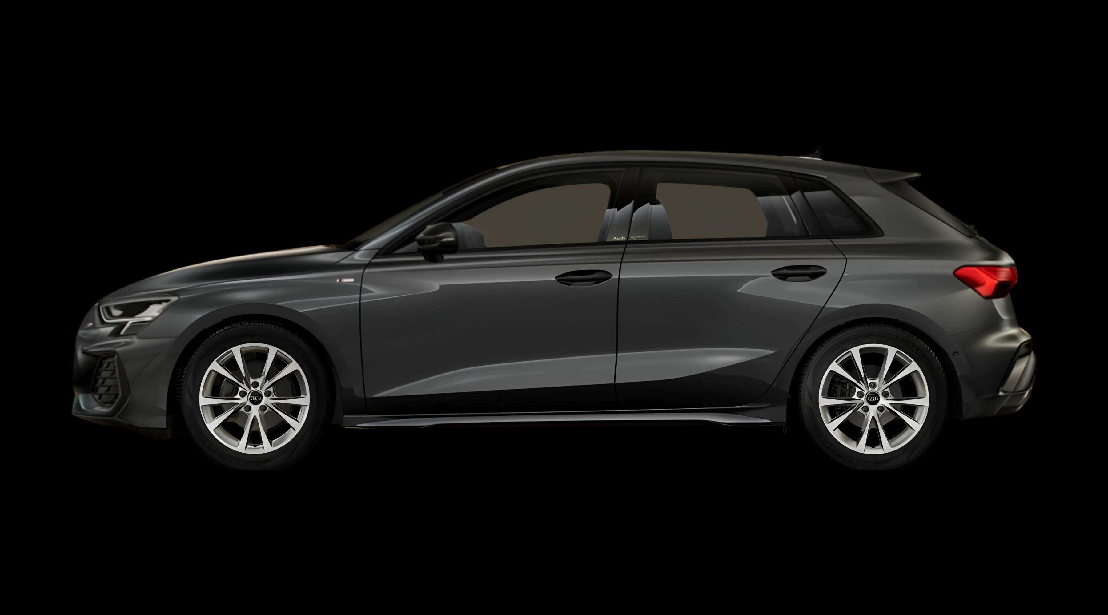 Seitenansicht eines Audi A3