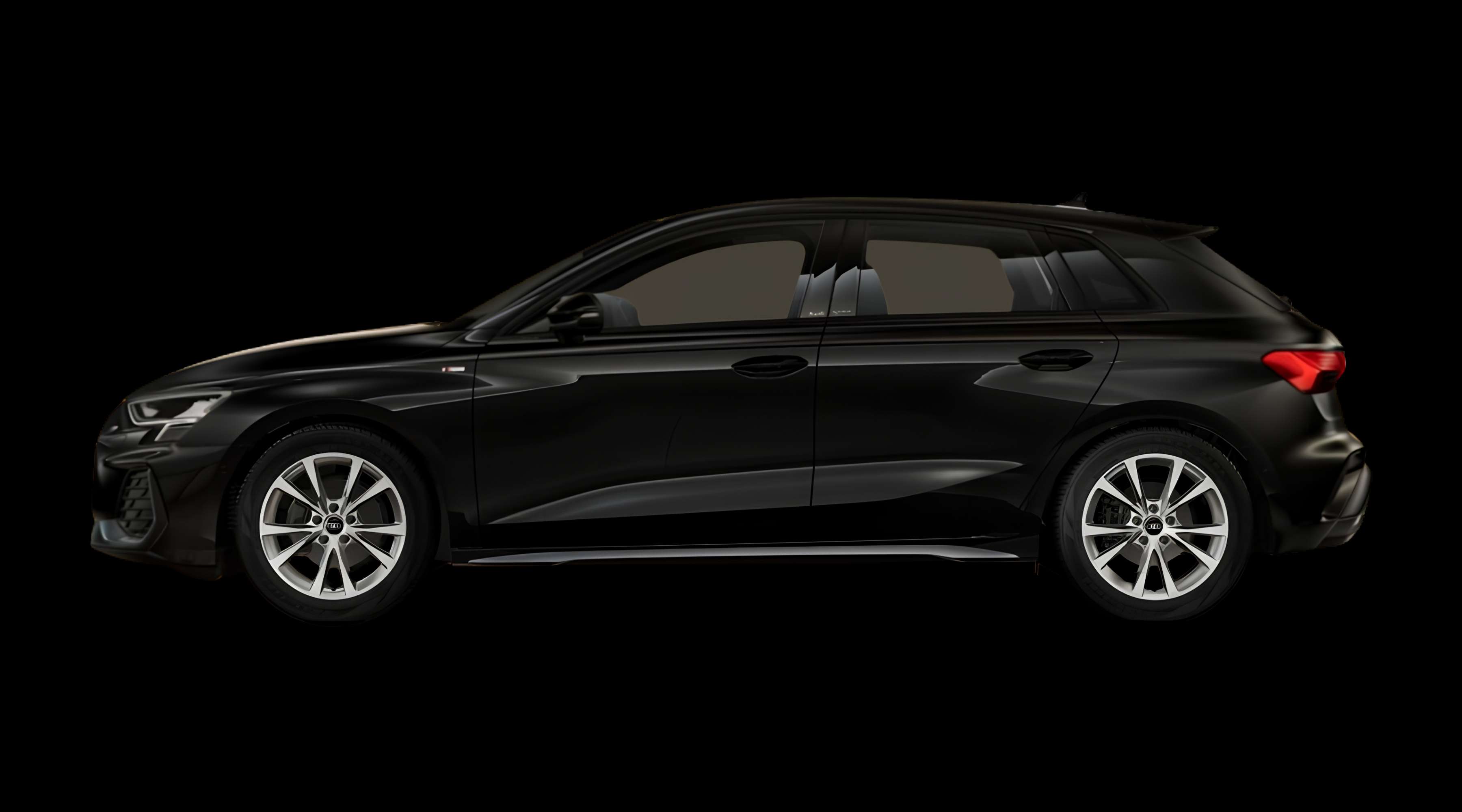 Seitenansicht eines Audi A3