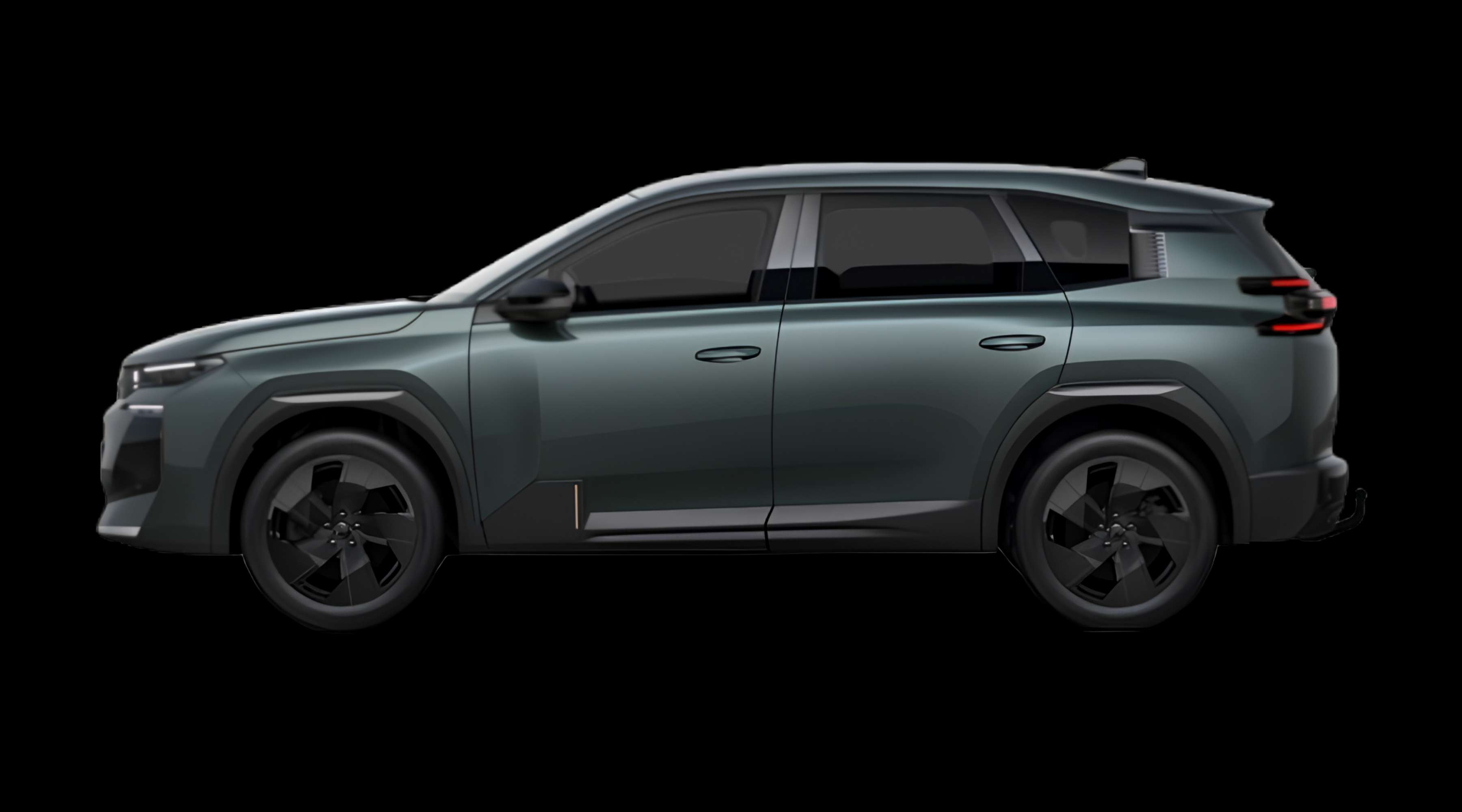 Seitenansicht eines Citroën C5 Aircross