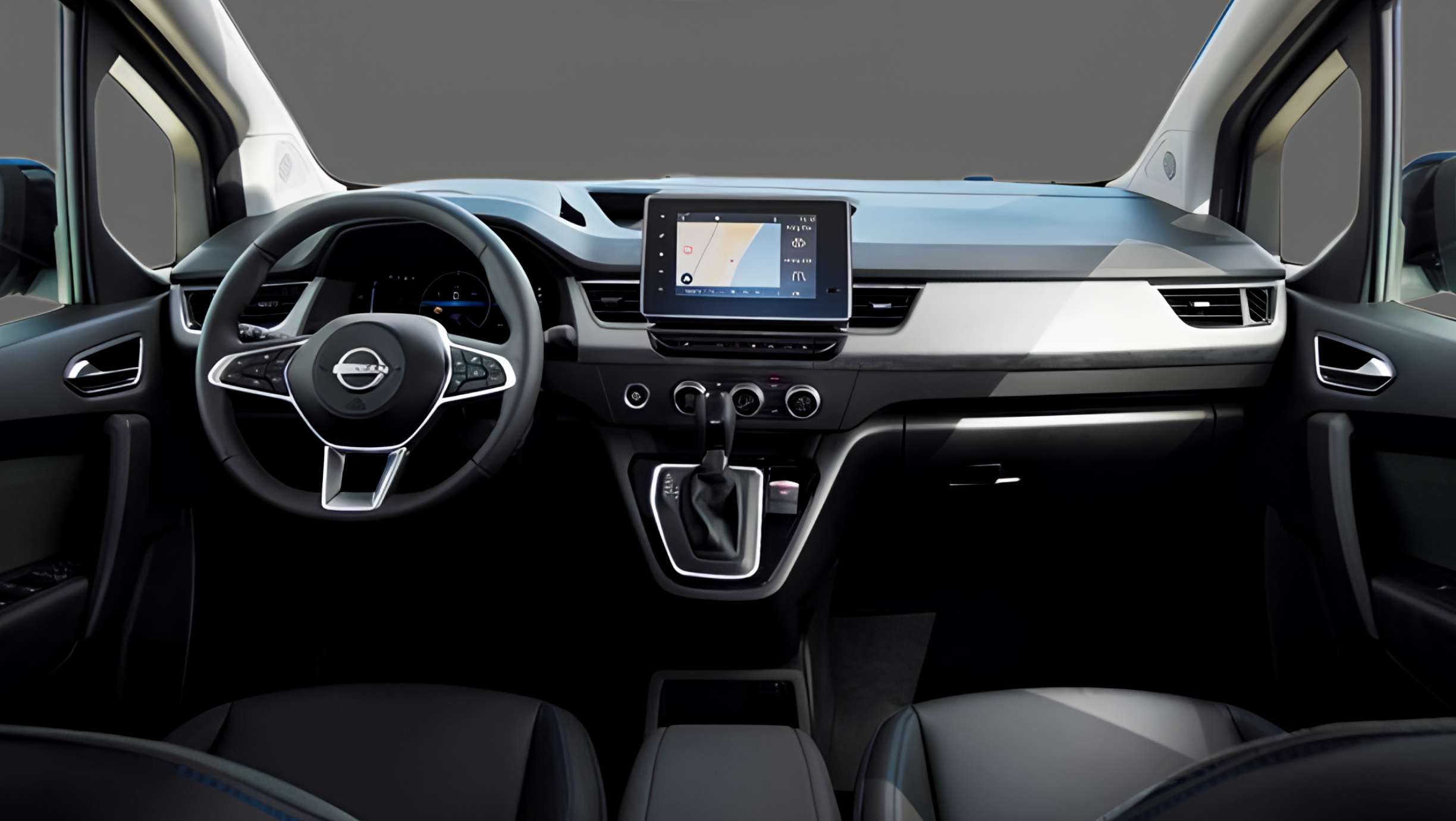 Armaturenbrett eines Nissan Townstar