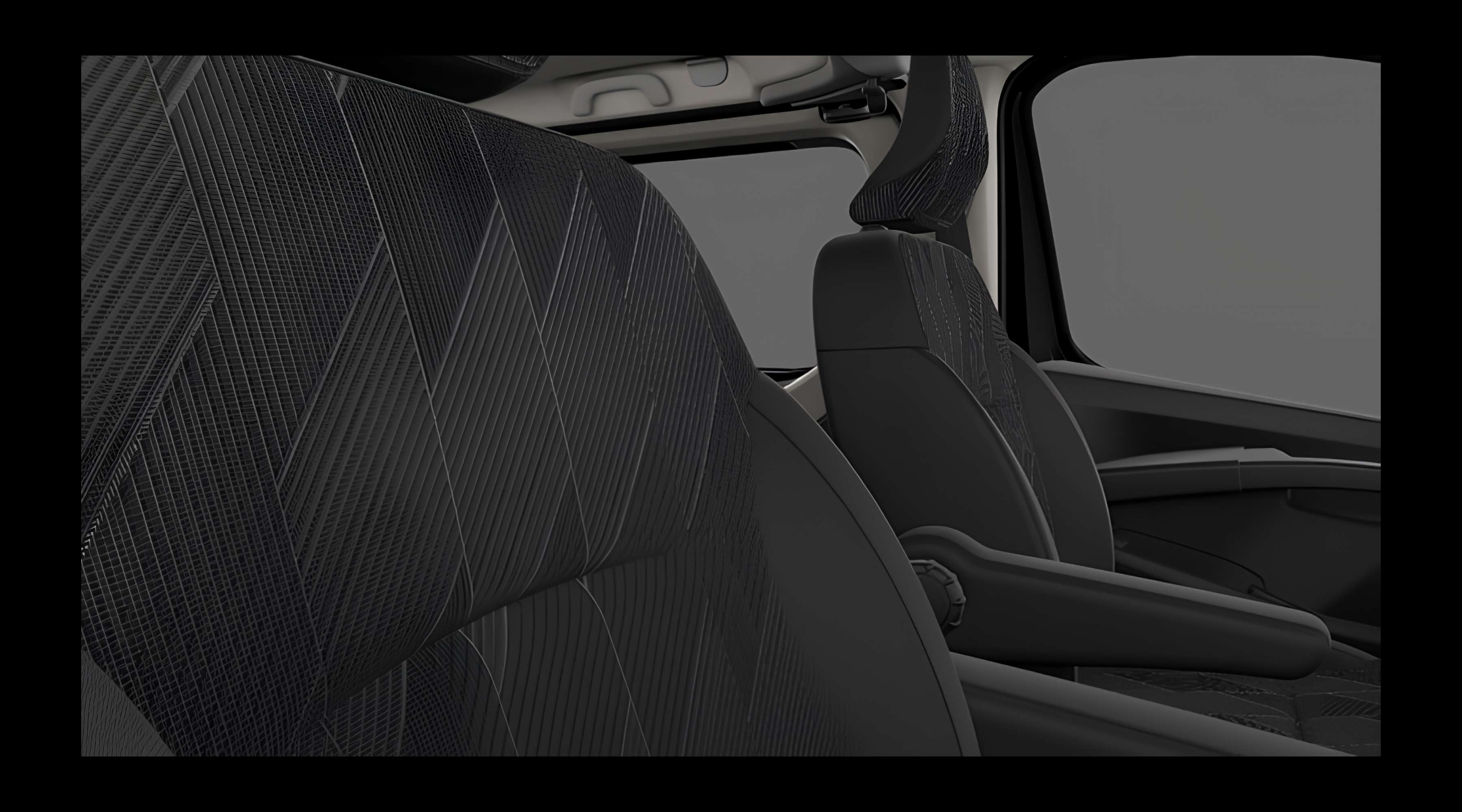Vordersitze eines Renault Trafic