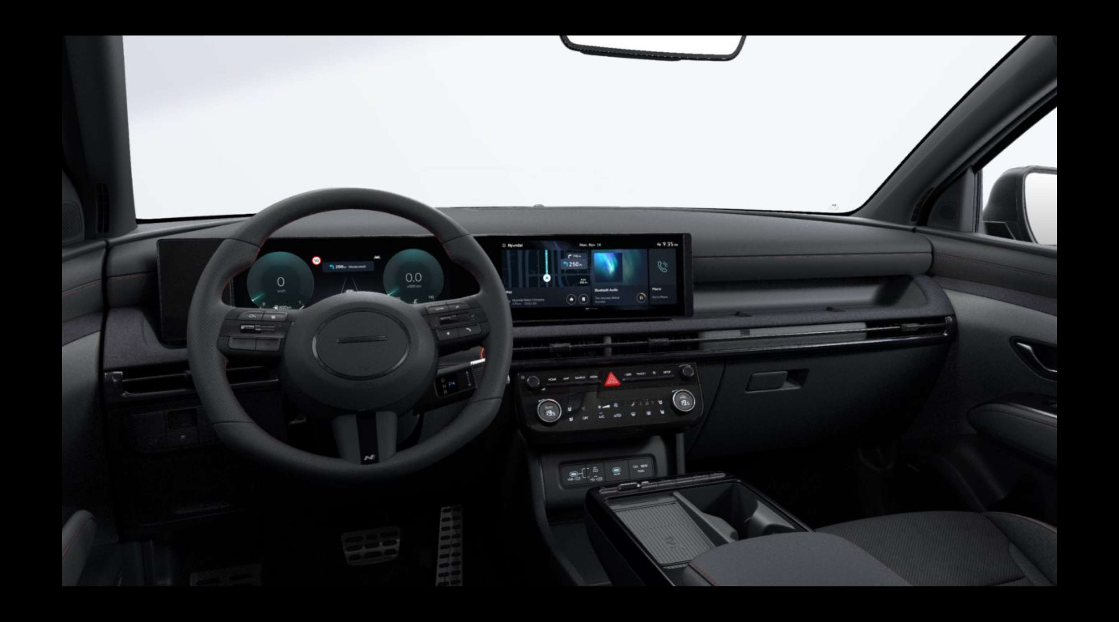 Armaturenbrett eines Hyundai Tucson
