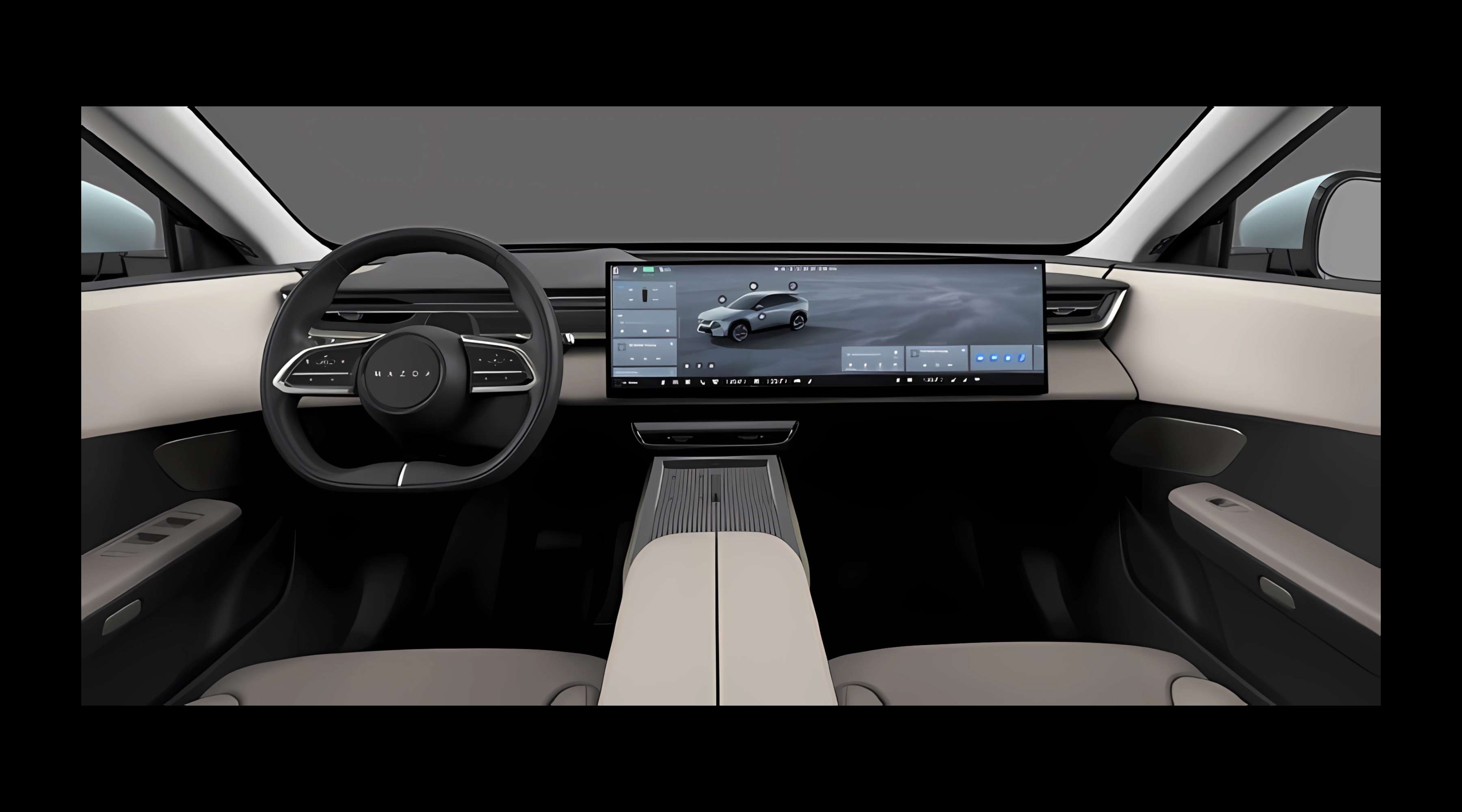 Armaturenbrett eines Mazda CX-6e