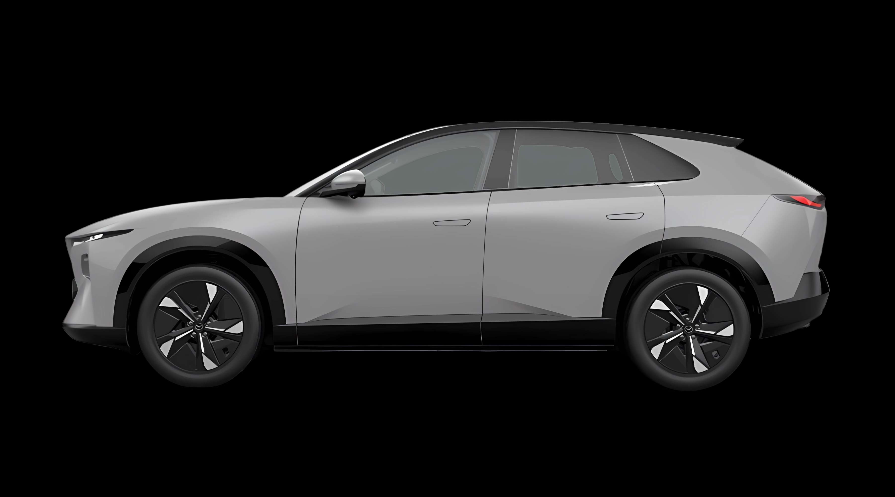 Seitenansicht eines Mazda CX-6e