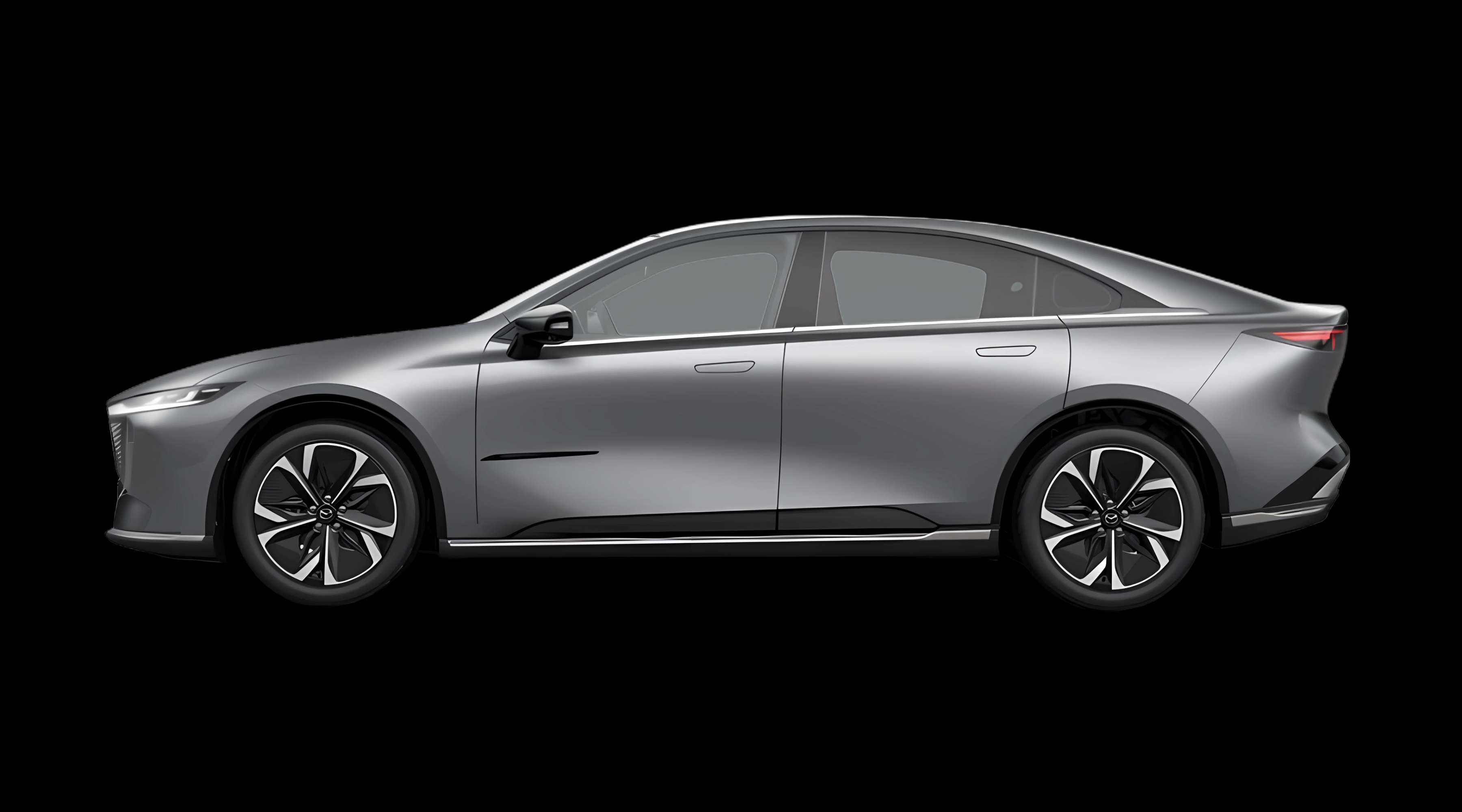 Seitenansicht eines Mazda Mazda6e