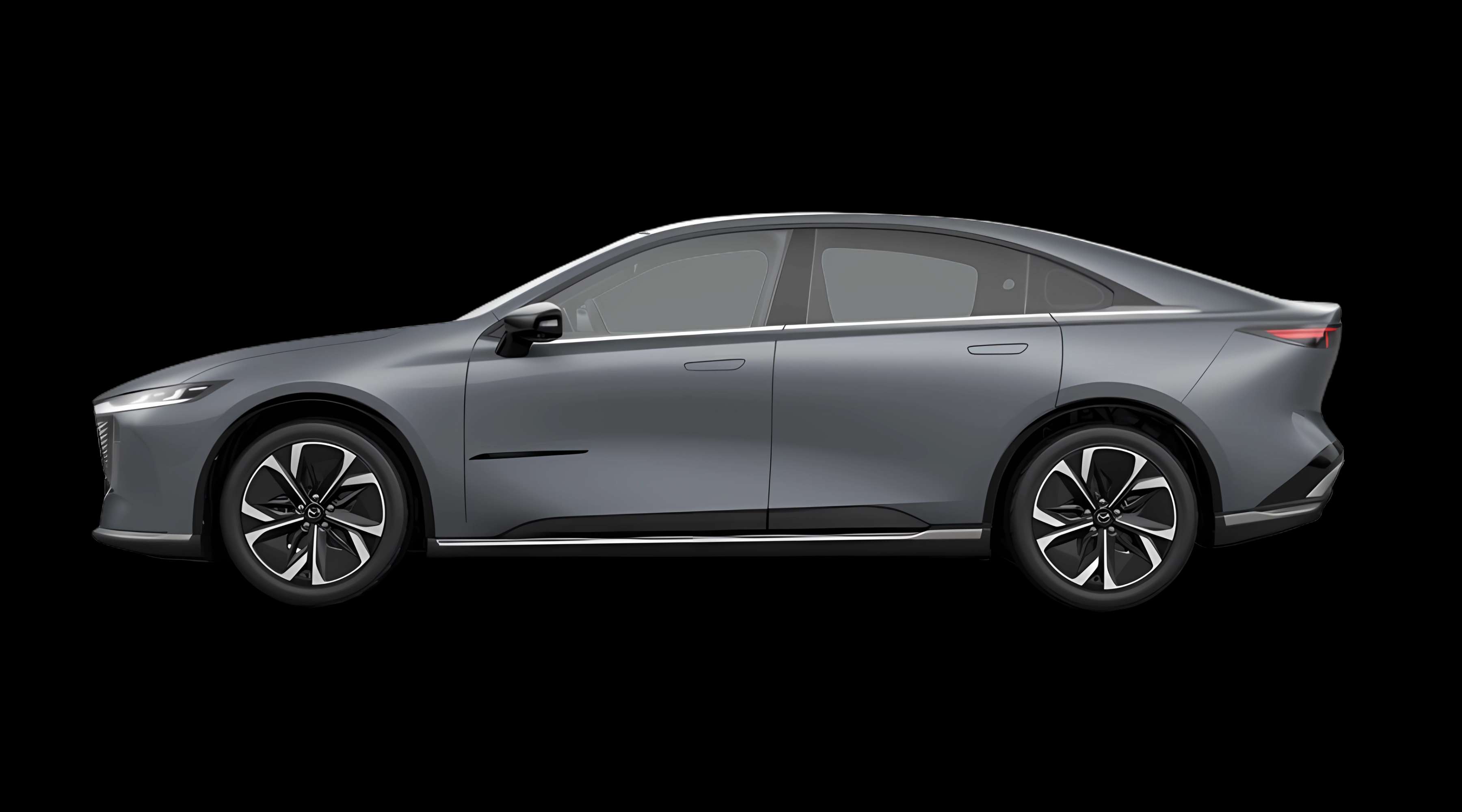 Seitenansicht eines Mazda Mazda6e
