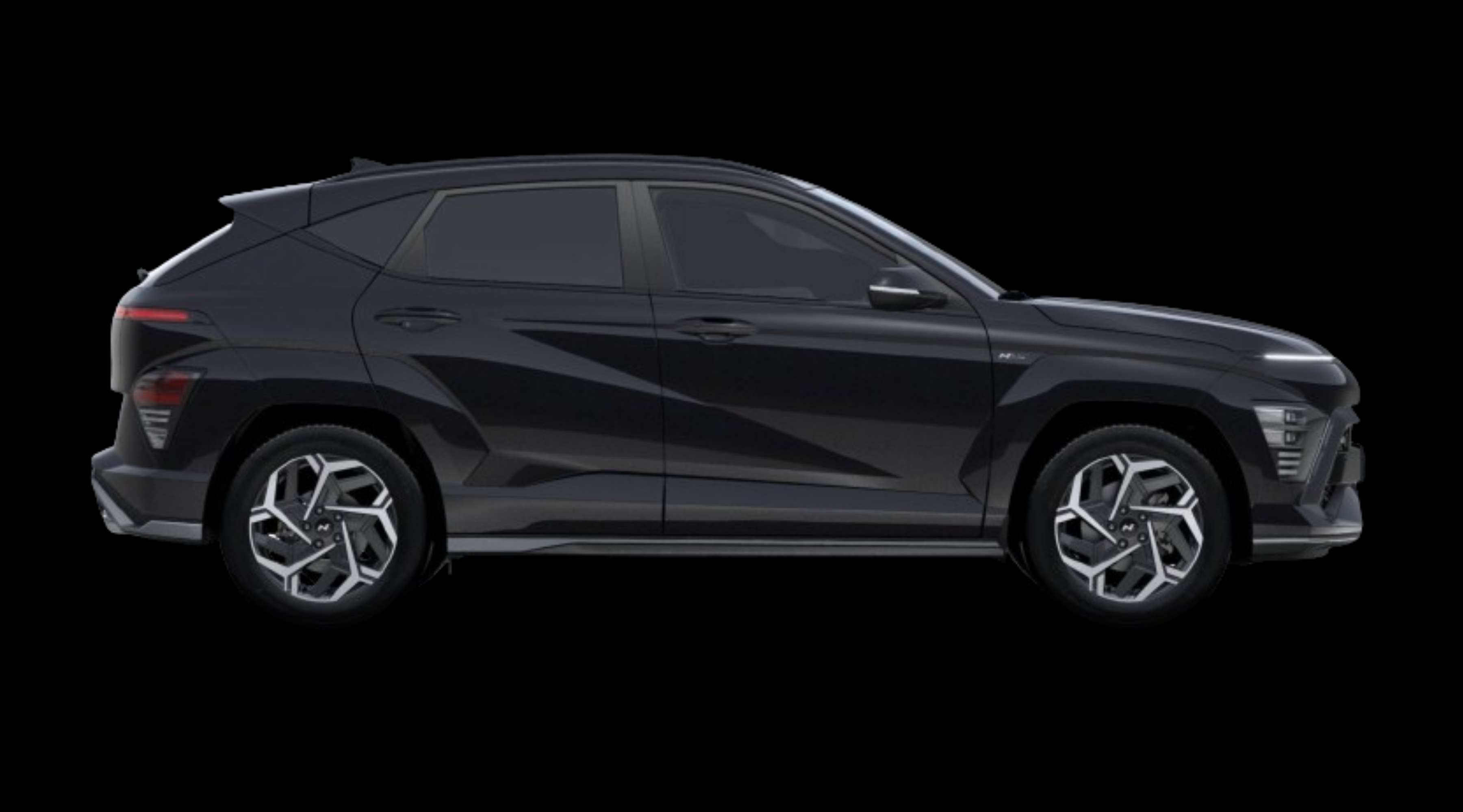 Seitenansicht eines Hyundai Kona