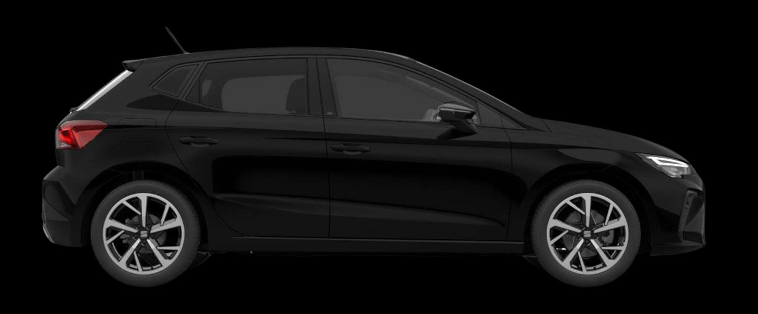 Seitenansicht eines SEAT Ibiza