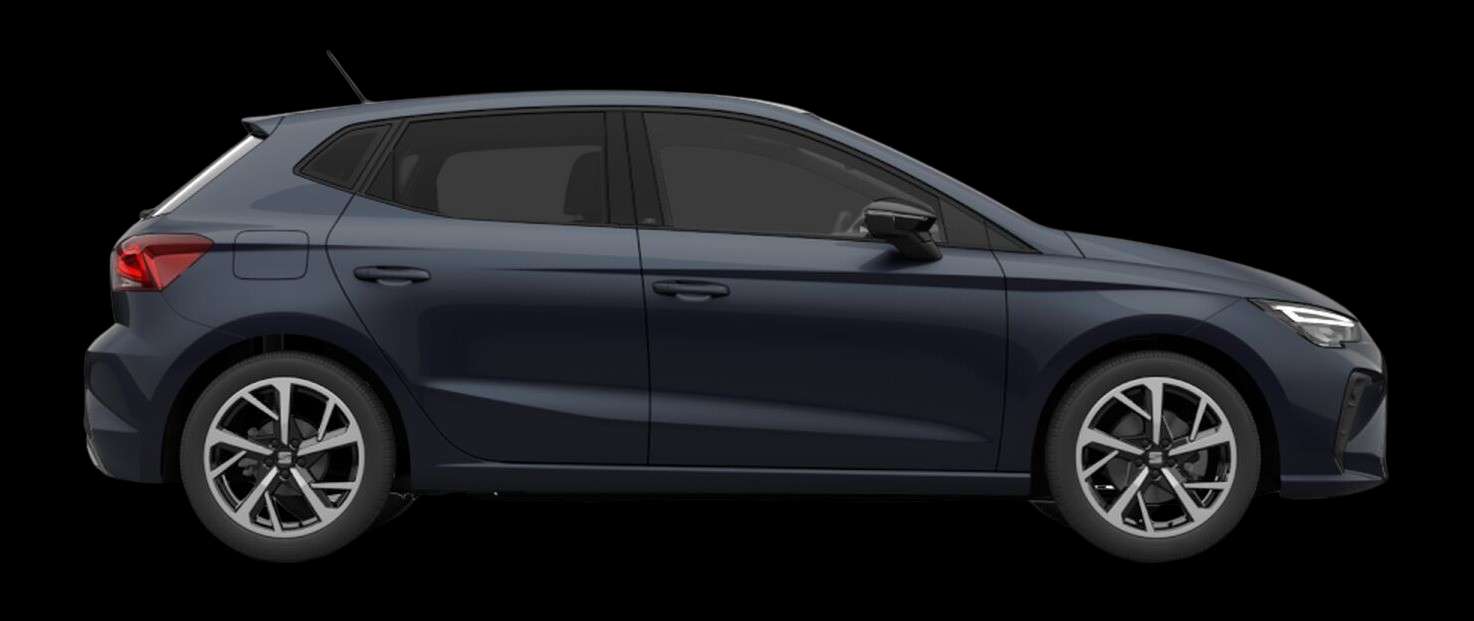 Seitenansicht eines SEAT Ibiza