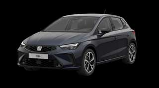 Schräge Frontansicht auf einen SEAT Ibiza FR, freigestellt