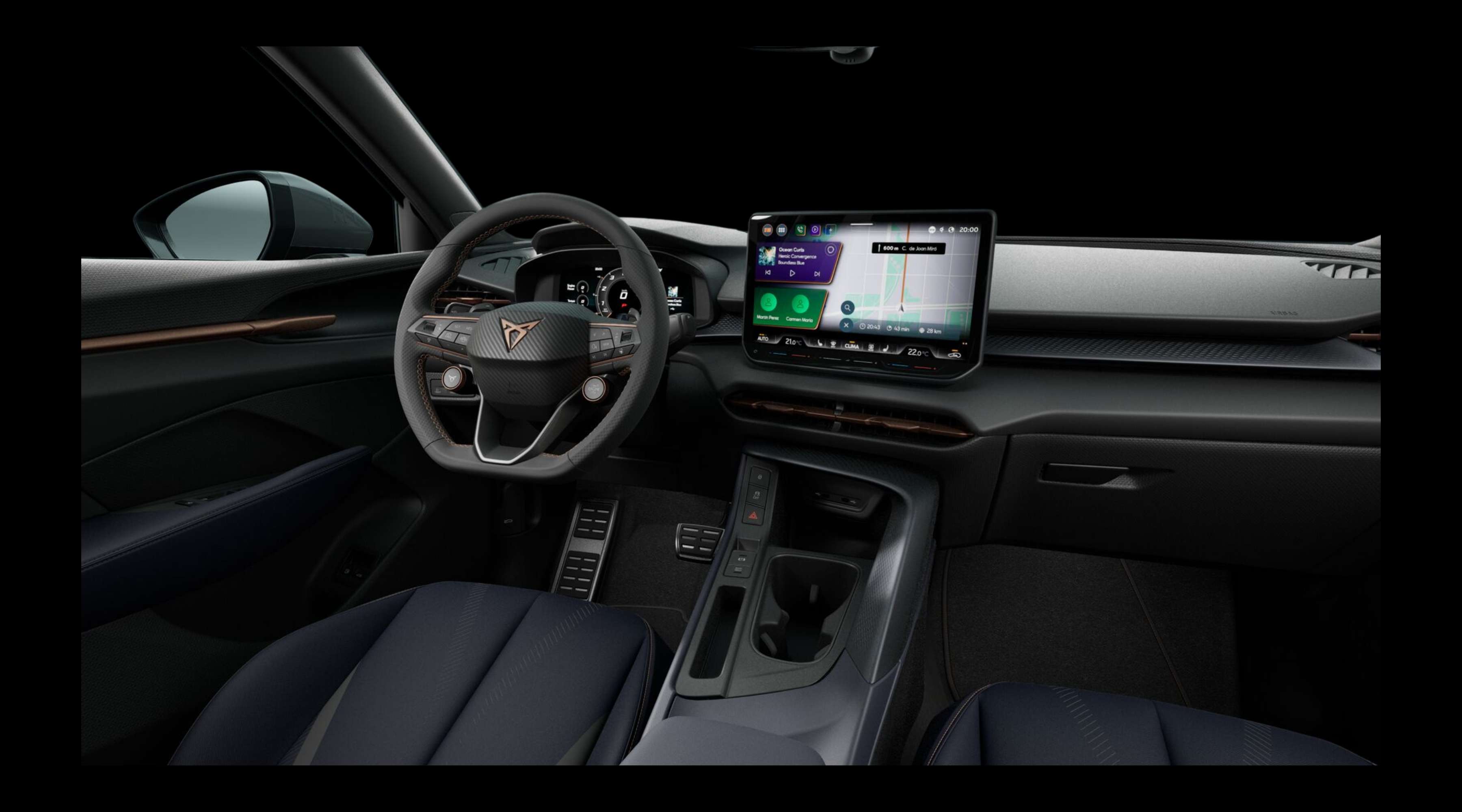 Armaturenbrett eines CUPRA Terramar