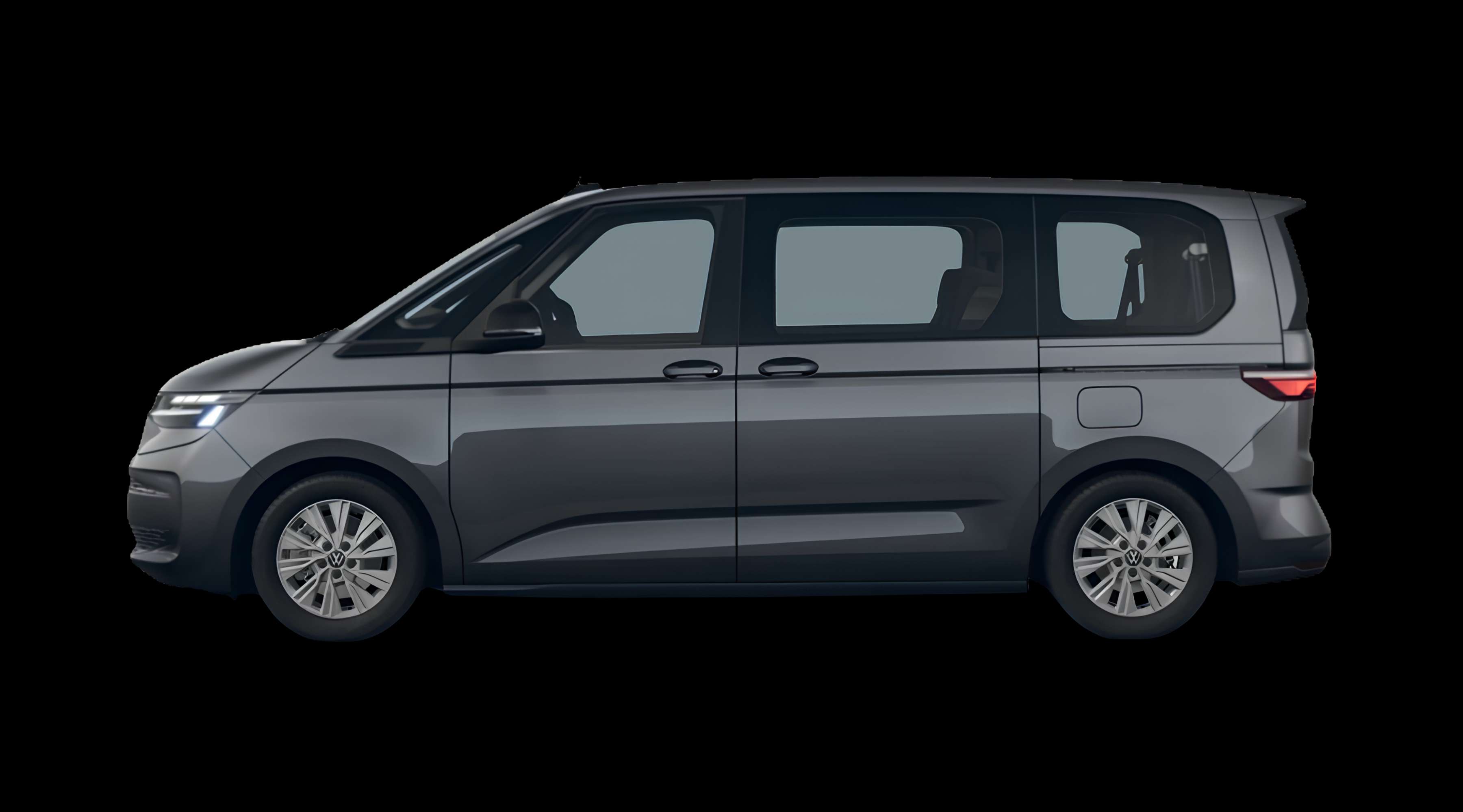 Seitenansicht eines Volkswagen Multivan