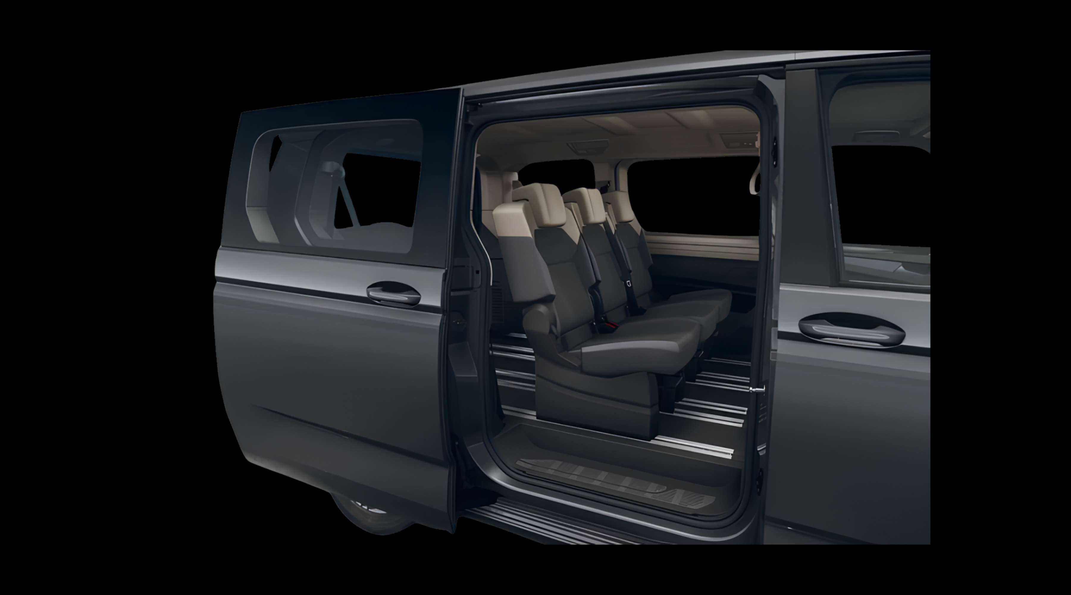 Rücksitzbank eines Volkswagen Multivan
