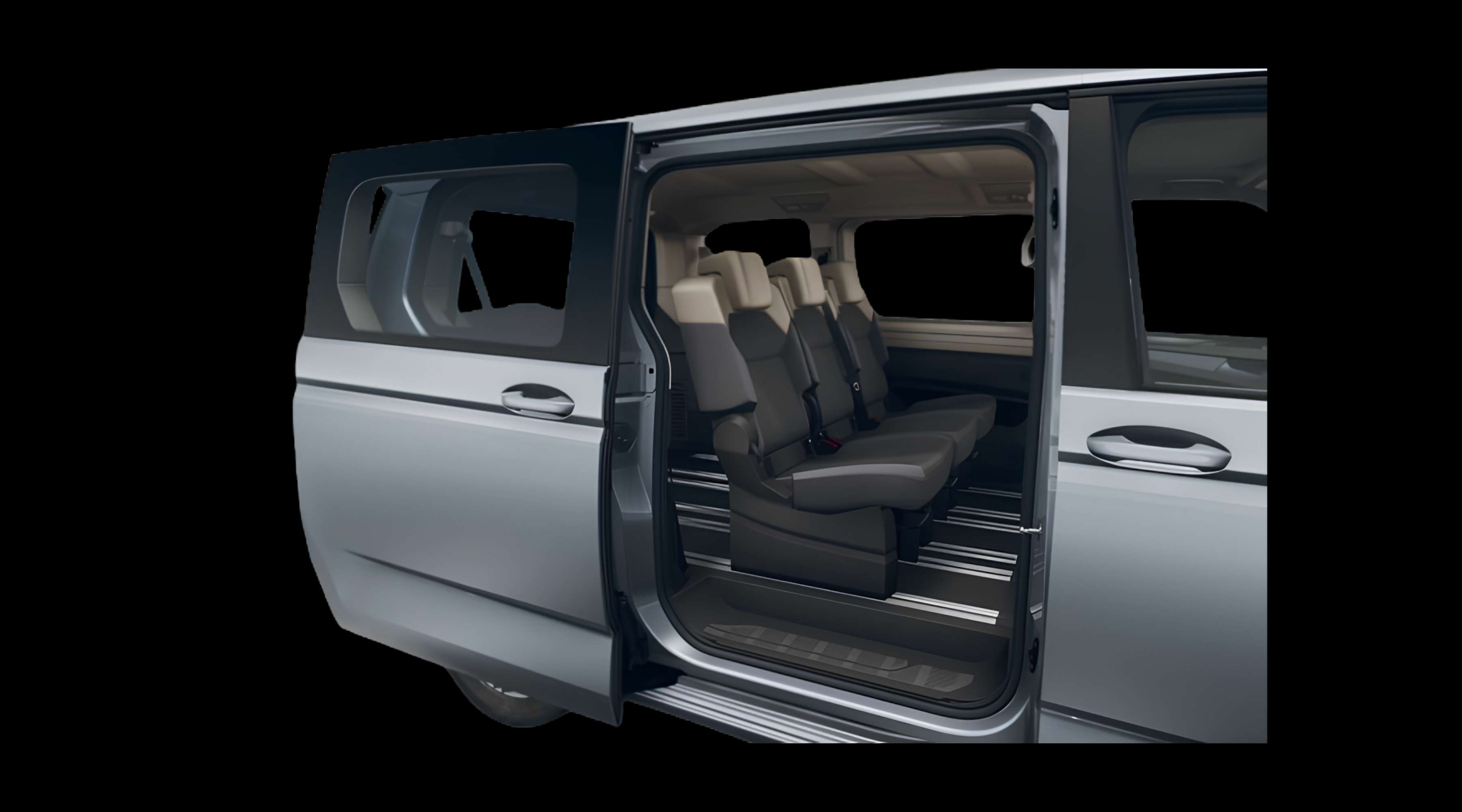 Rücksitzbank eines Volkswagen Multivan