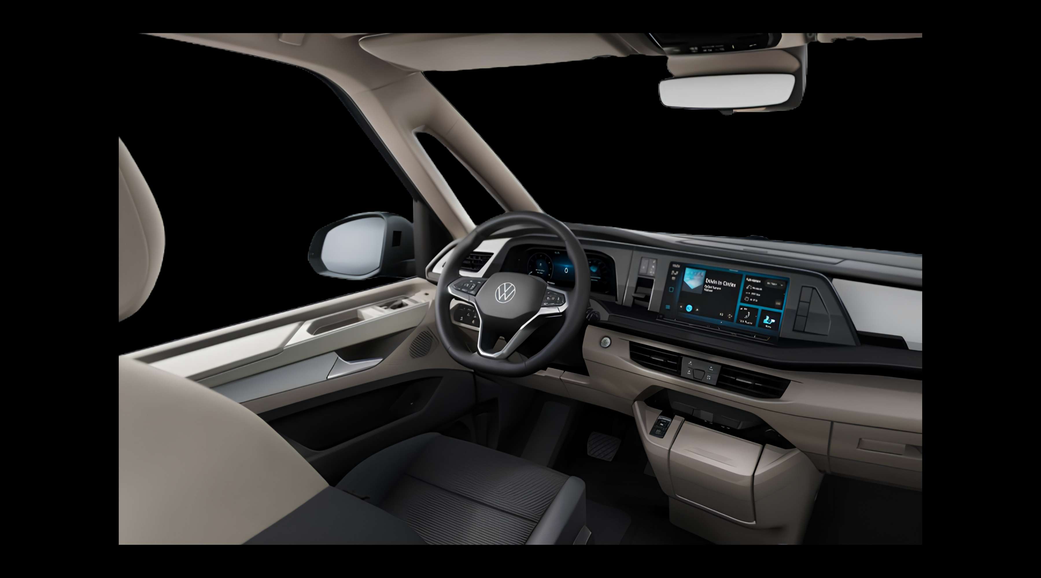 Armaturenbrett eines Volkswagen Multivan