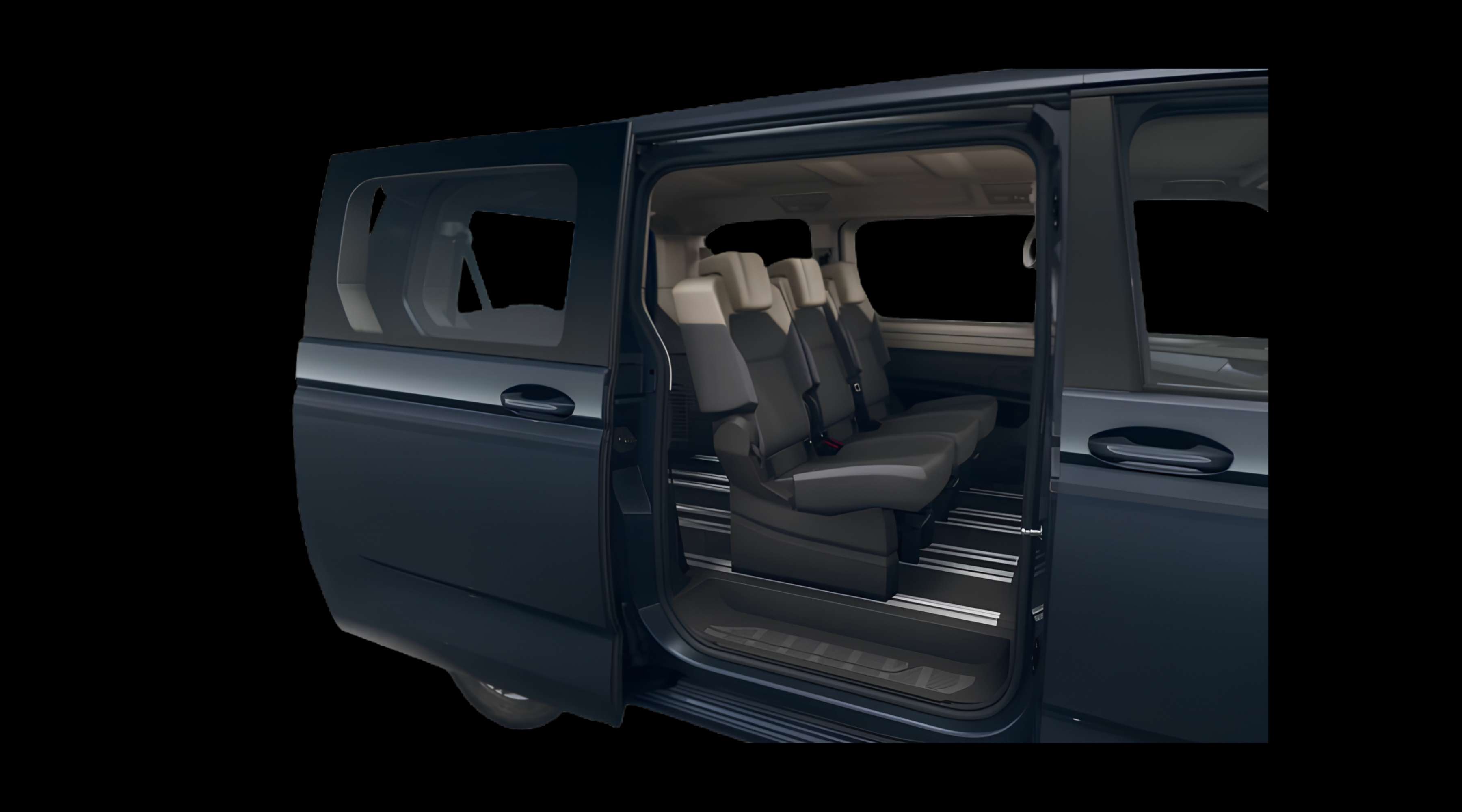 Rücksitzbank eines Volkswagen Multivan