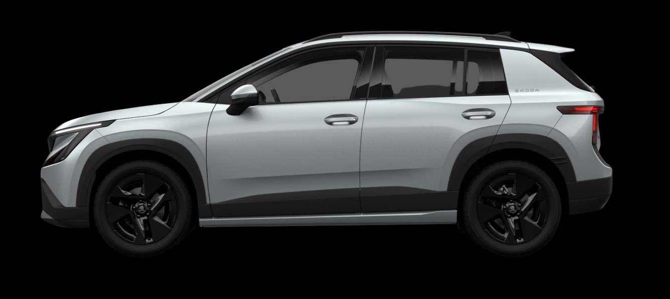 Seitenansicht eines Skoda Epiq