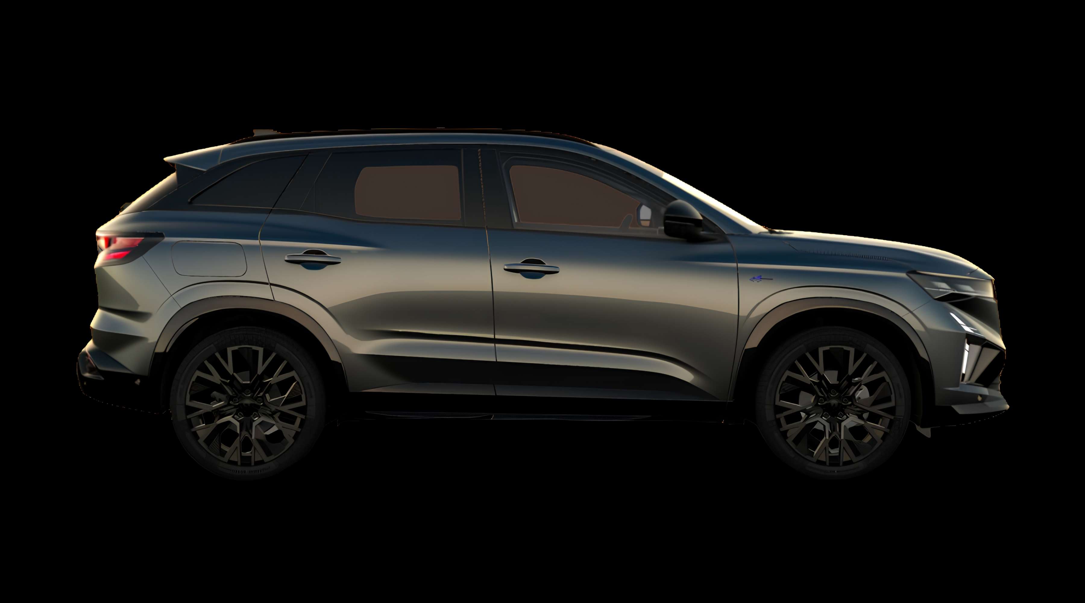 Seitenansicht eines Renault Austral
