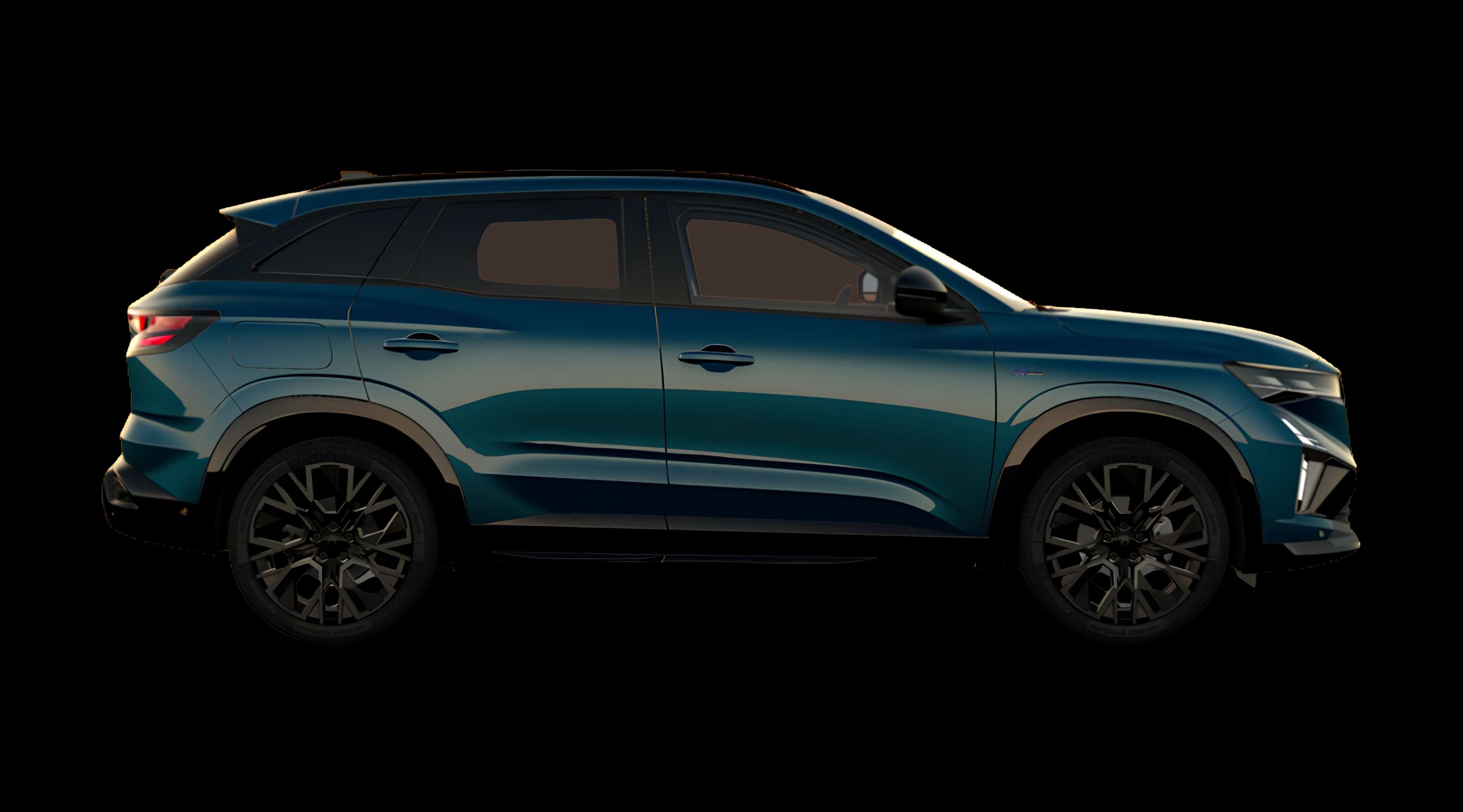 Seitenansicht eines Renault Austral