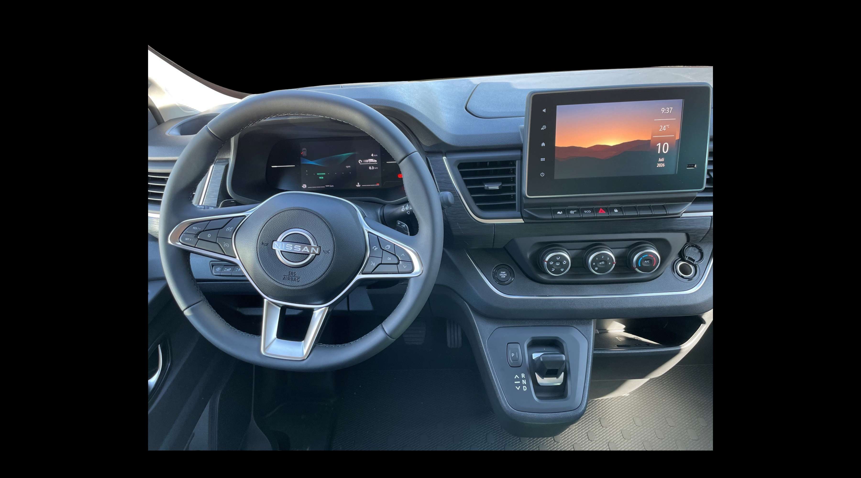 Armaturenbrett eines Nissan Primastar