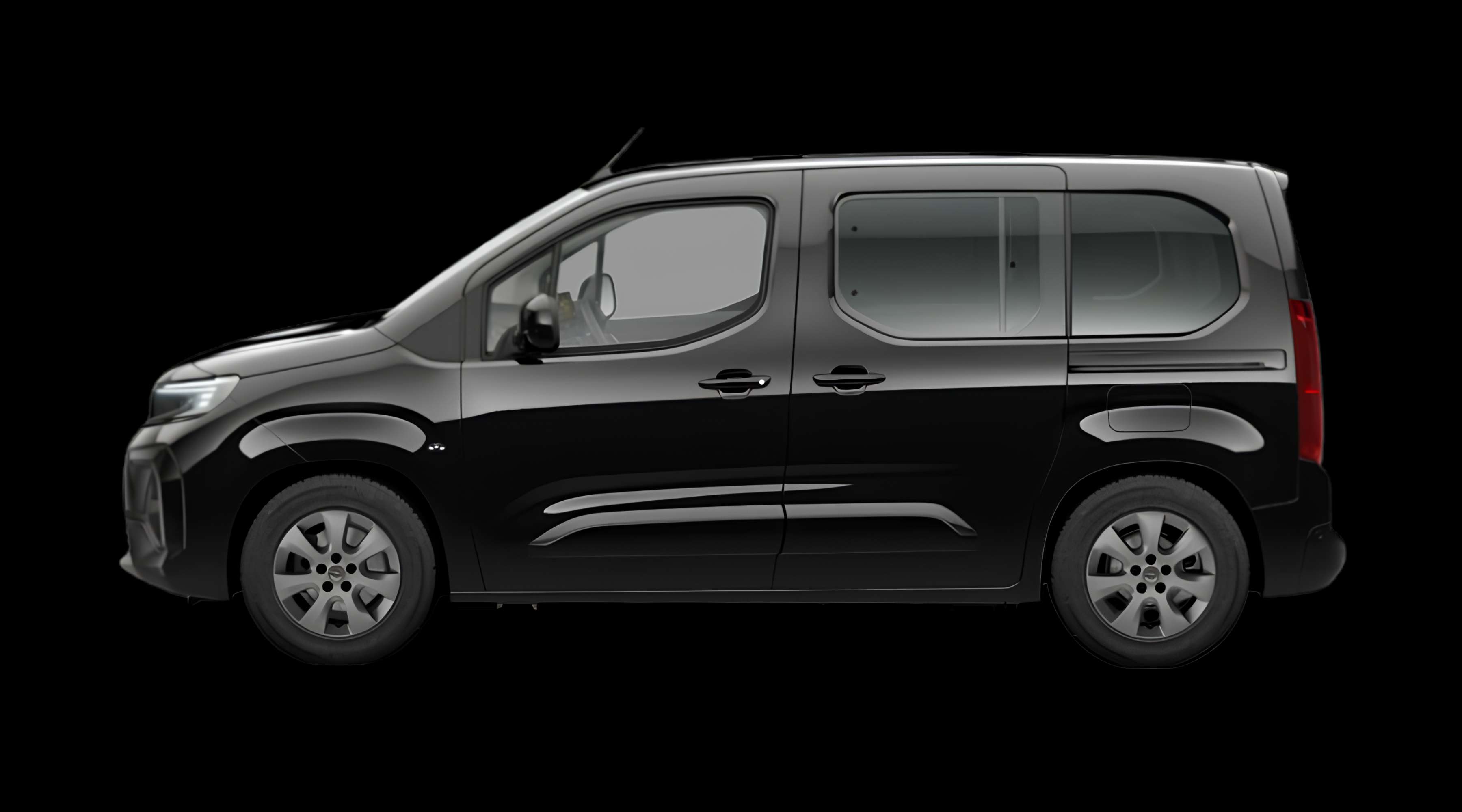 Seitenansicht eines Opel Combo
