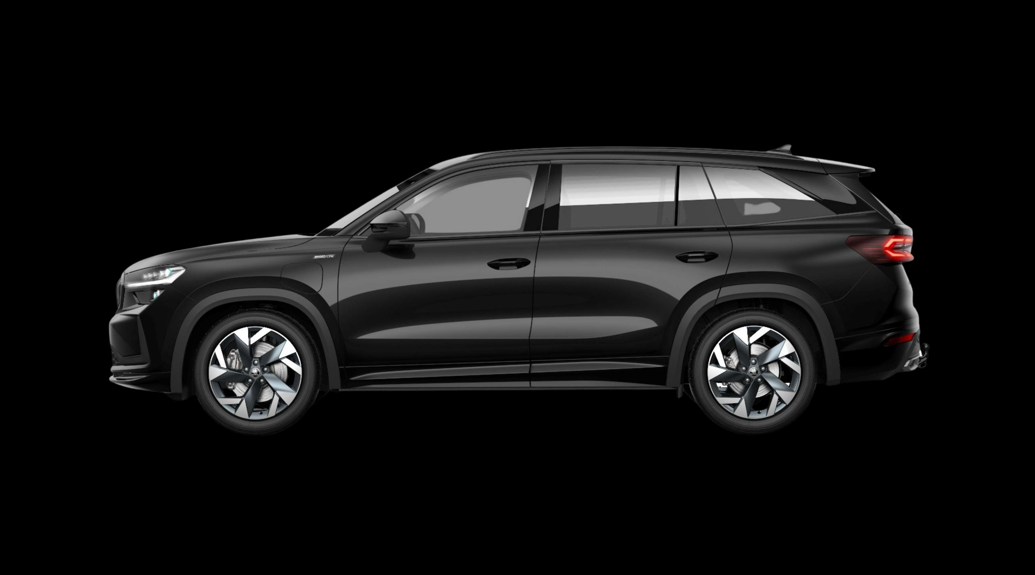 Seitenansicht eines Skoda Kodiaq
