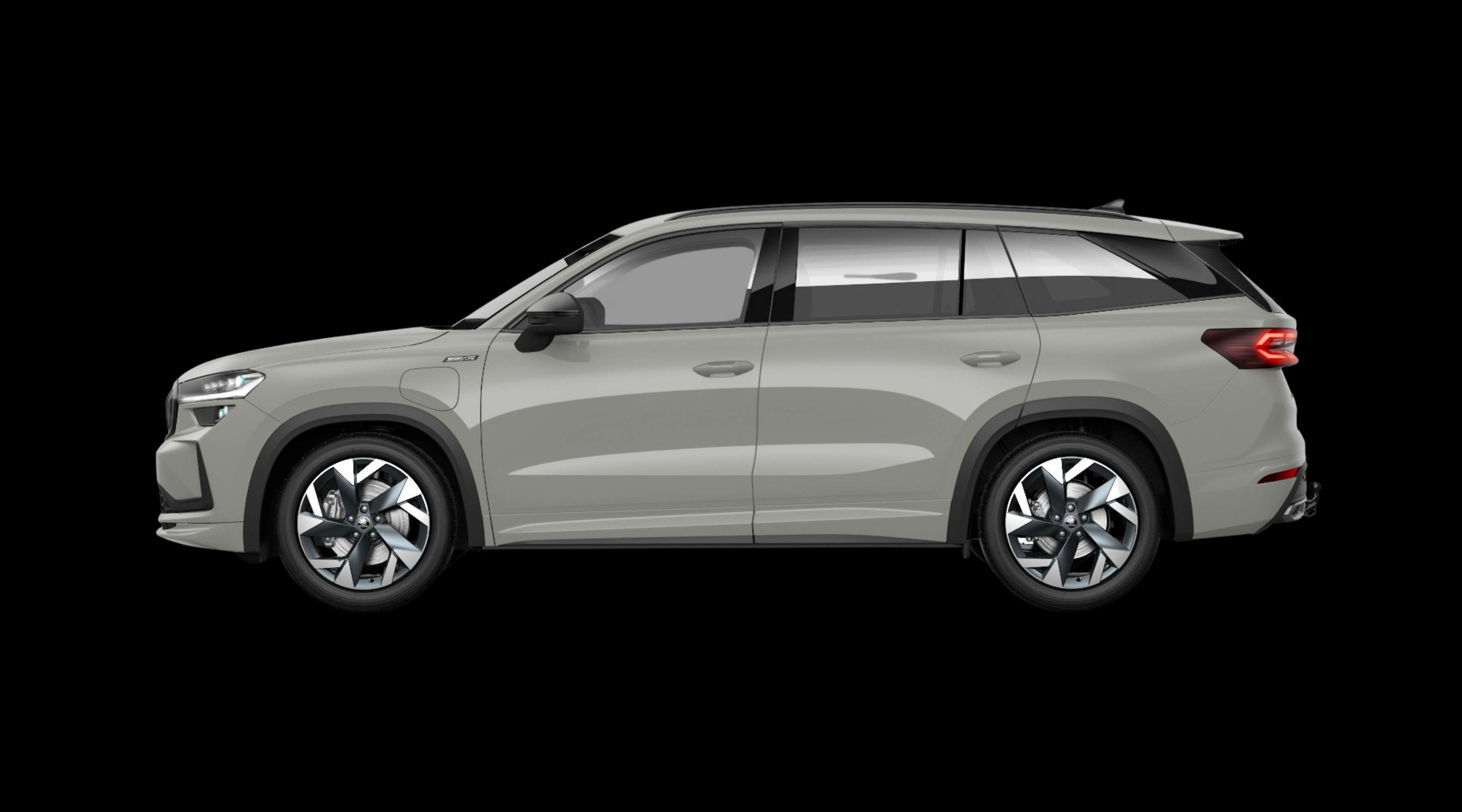 Seitenansicht eines Skoda Kodiaq