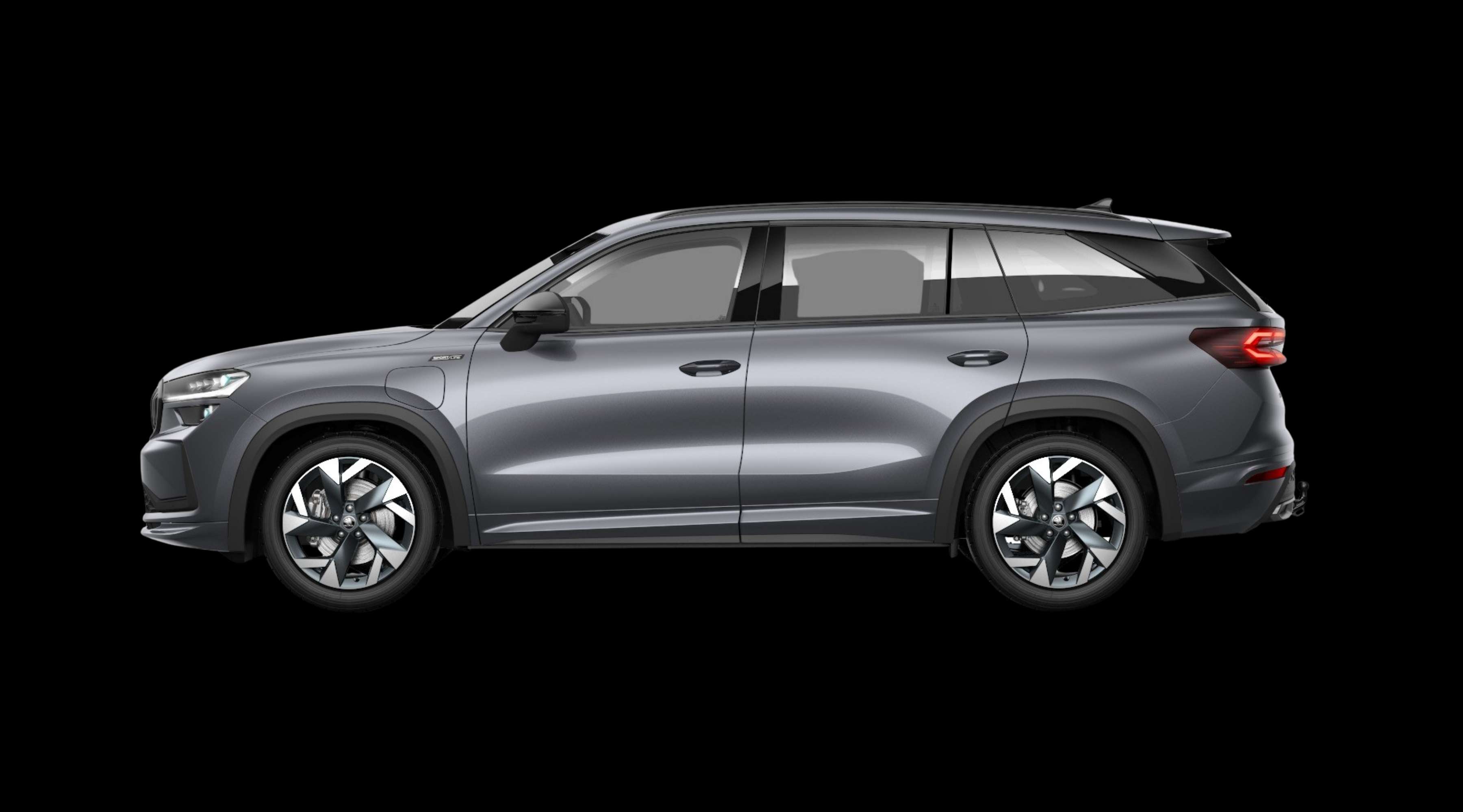 Seitenansicht eines Skoda Kodiaq