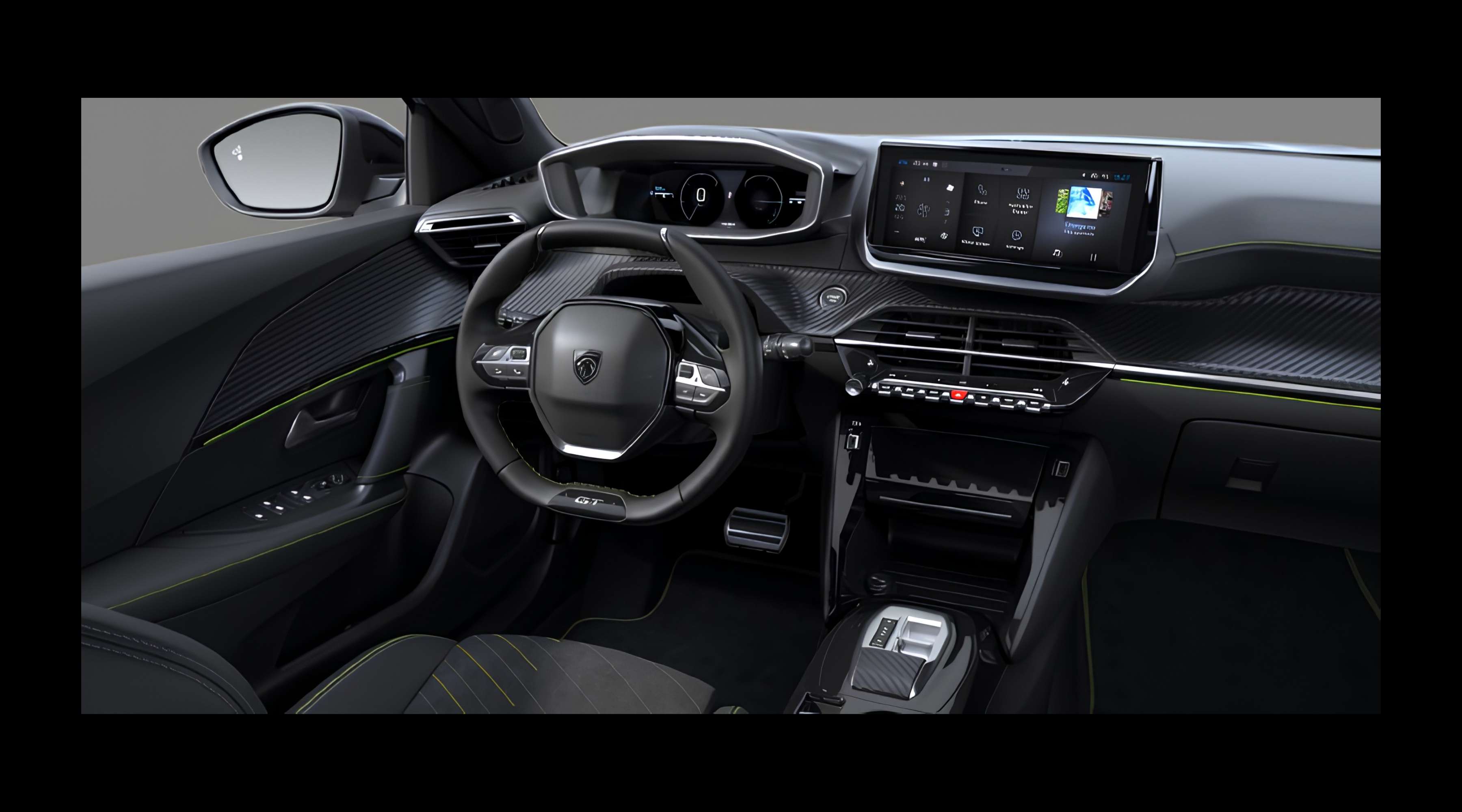 Armaturenbrett eines Peugeot 2008