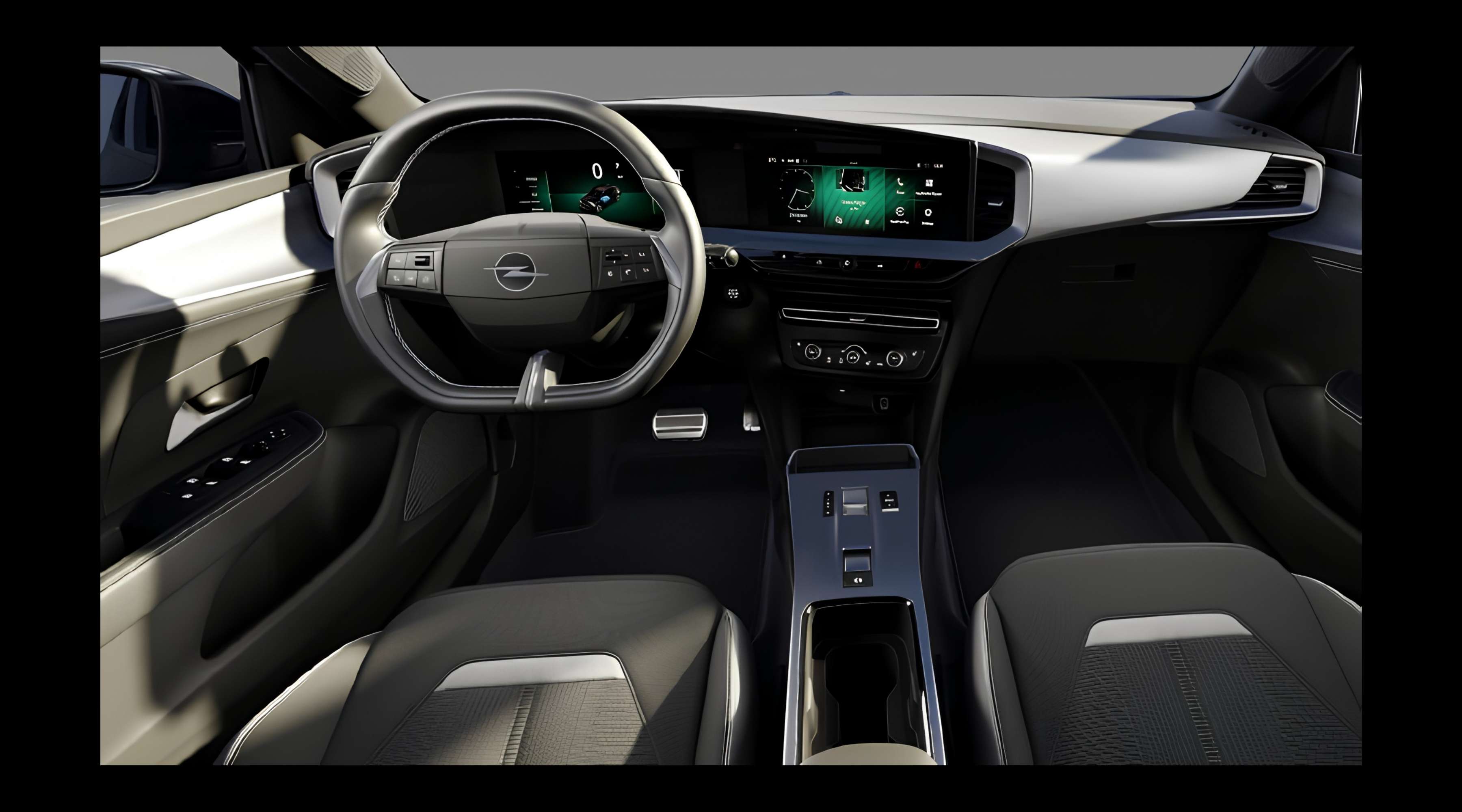 Armaturenbrett eines Opel Mokka