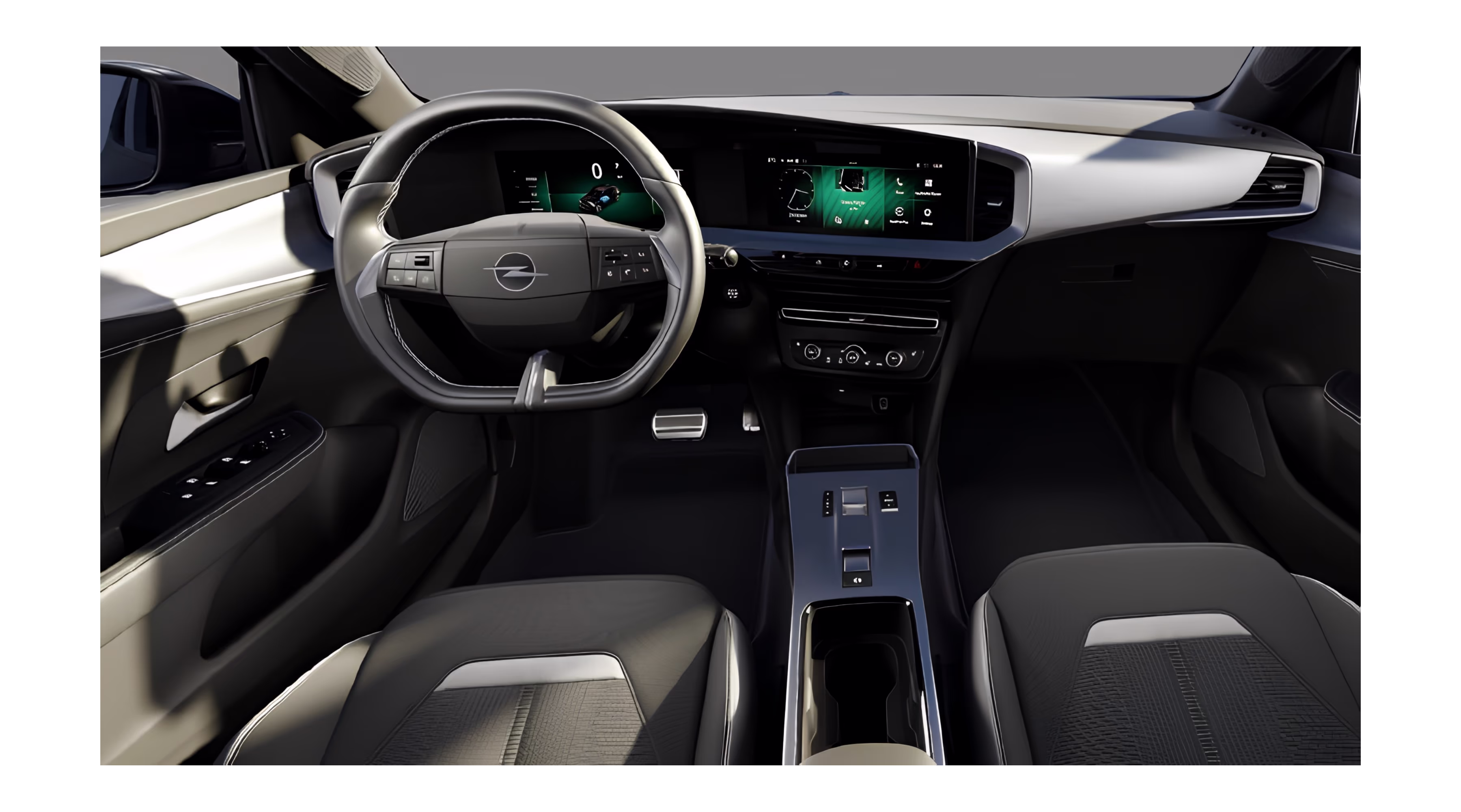 Armaturenbrett eines Opel Mokka