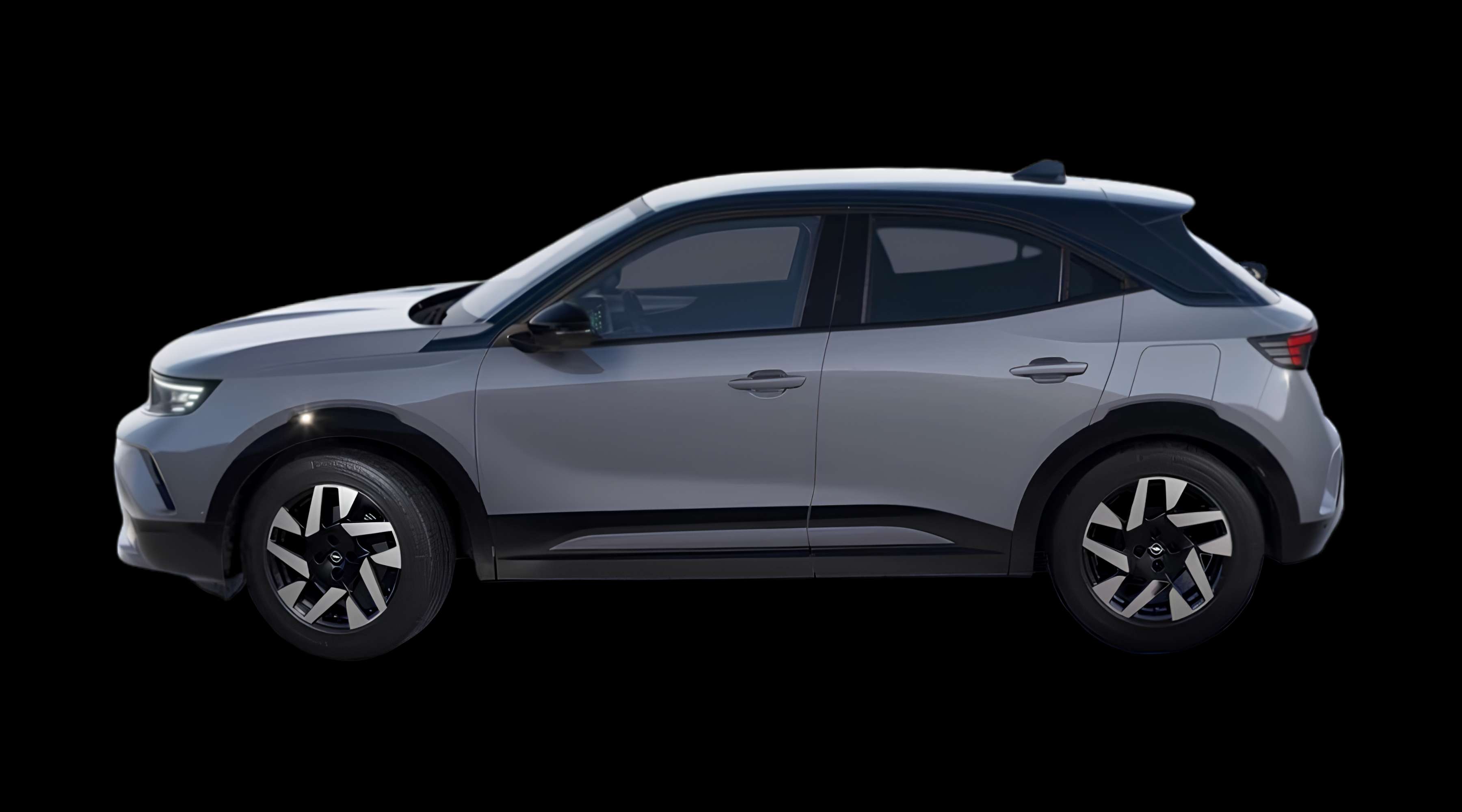 Seitenansicht eines Opel Mokka