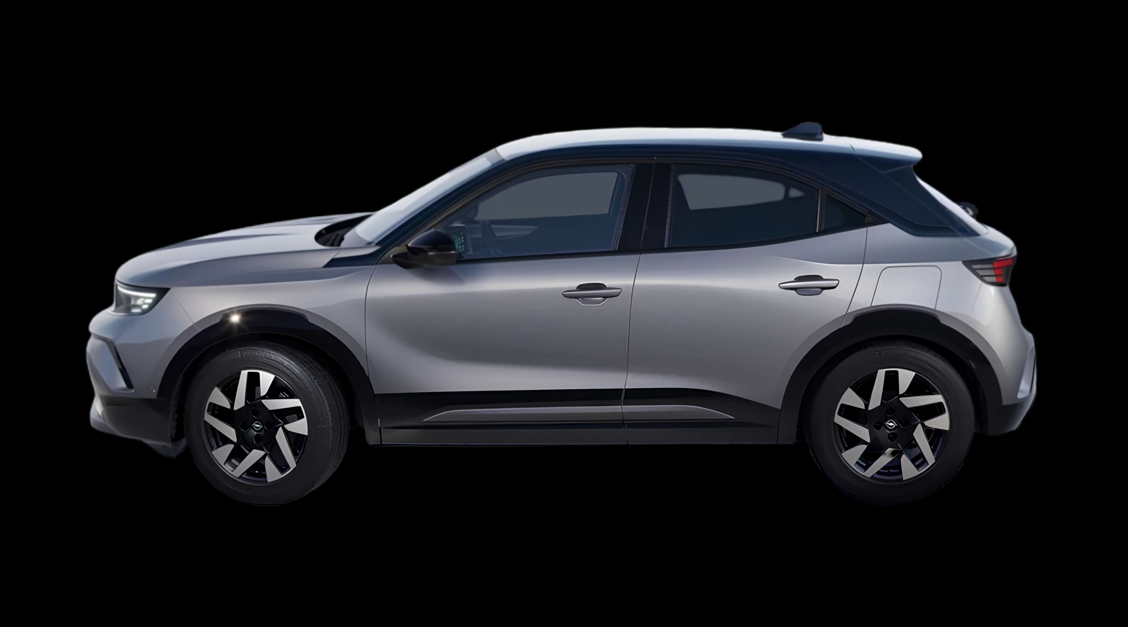 Seitenansicht eines Opel Mokka