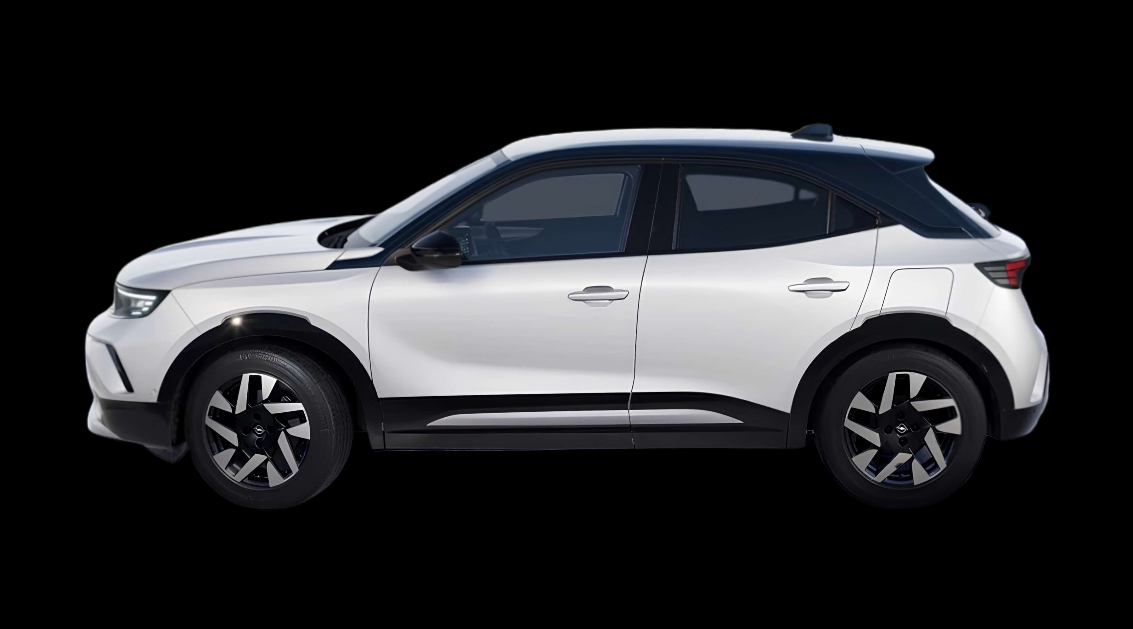 Seitenansicht eines Opel Mokka
