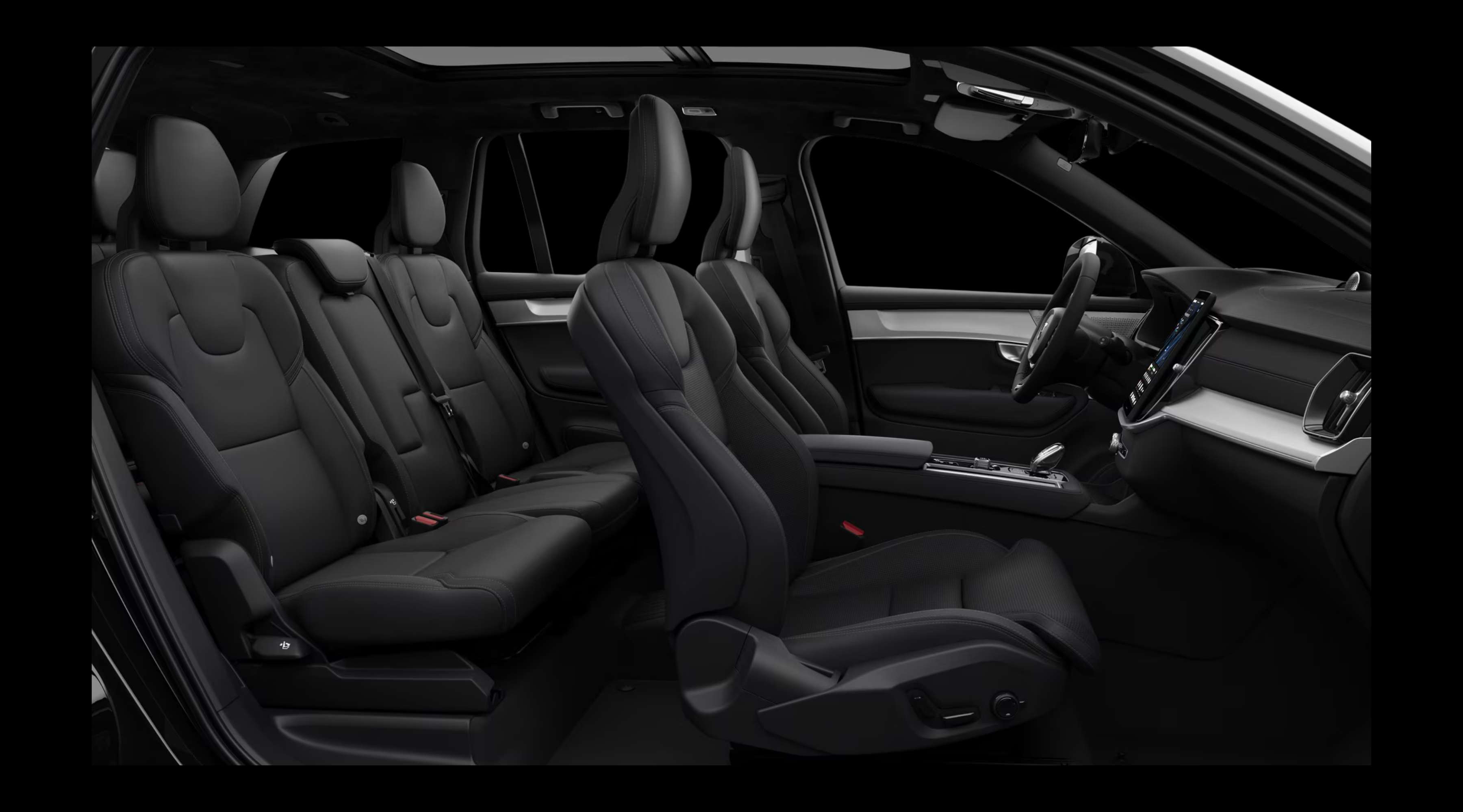 Rücksitzbank eines Volvo XC90