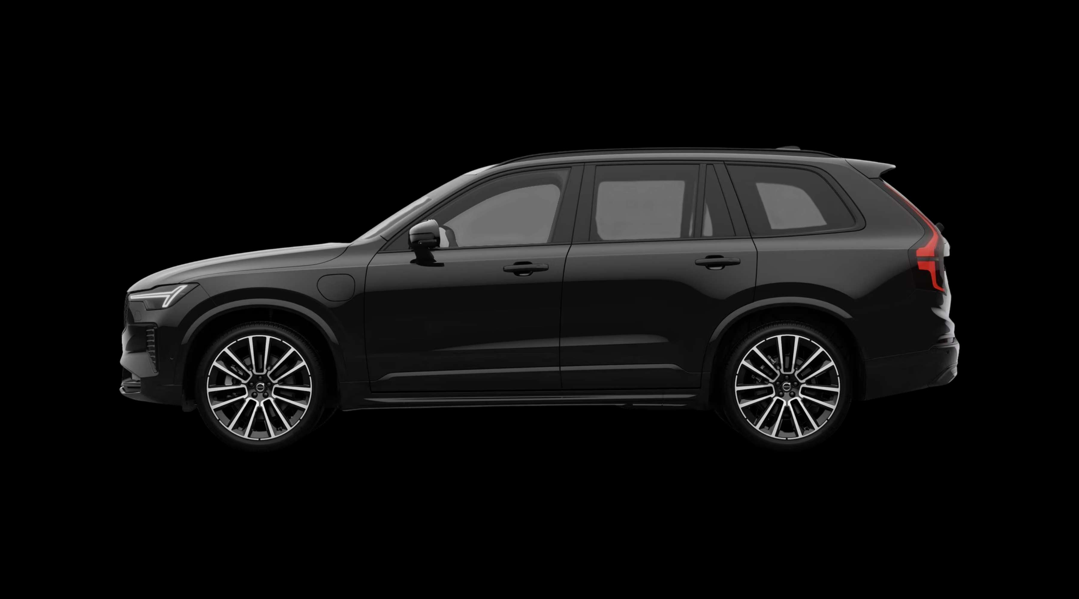 Seitenansicht eines Volvo XC90