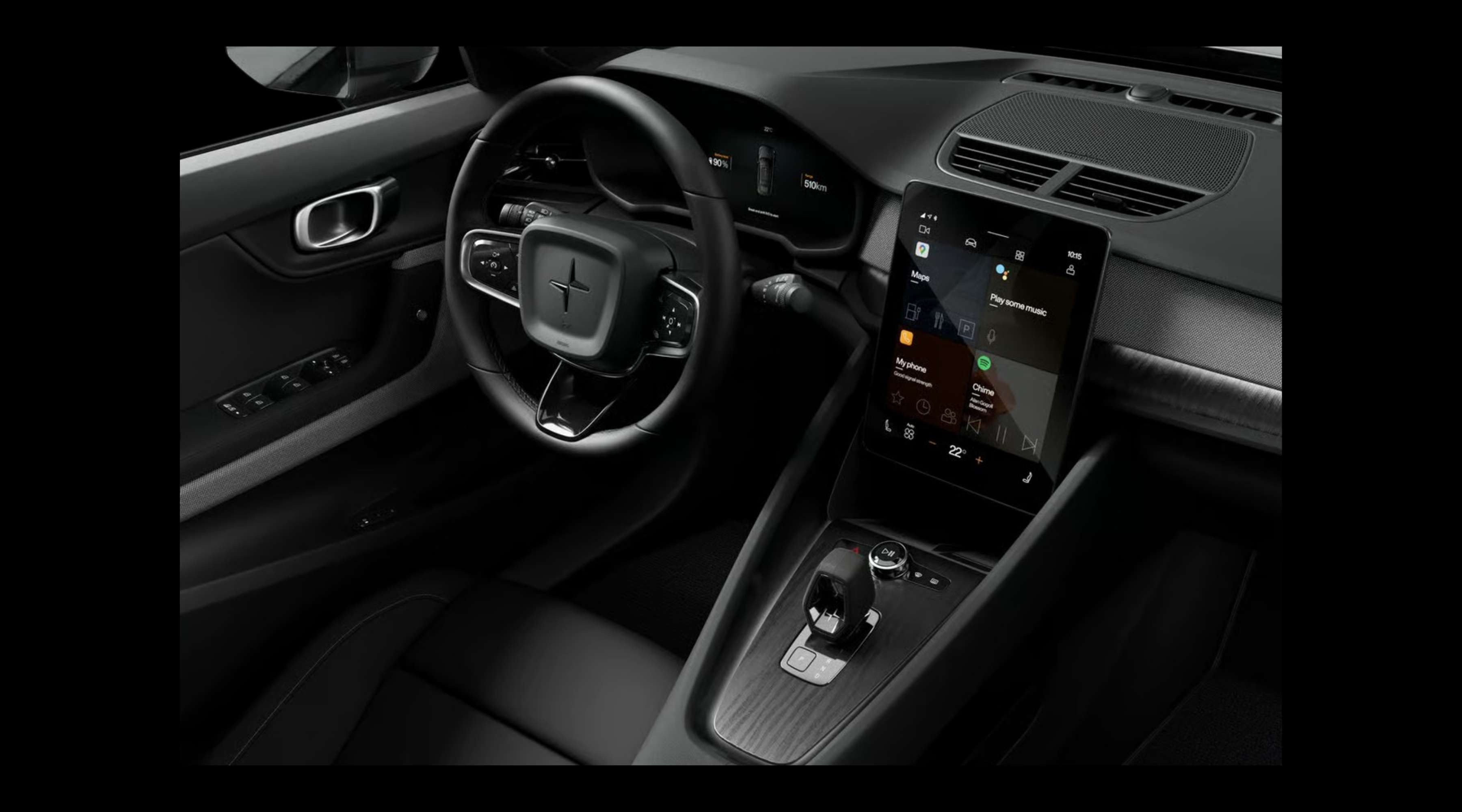Armaturenbrett eines Polestar 2