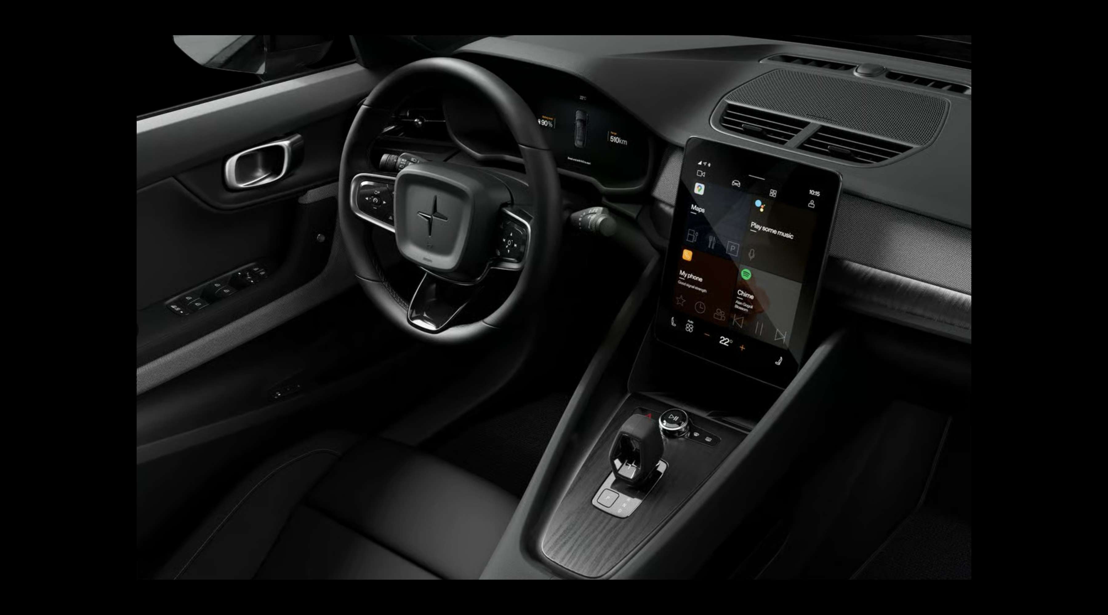 Armaturenbrett eines Polestar 2