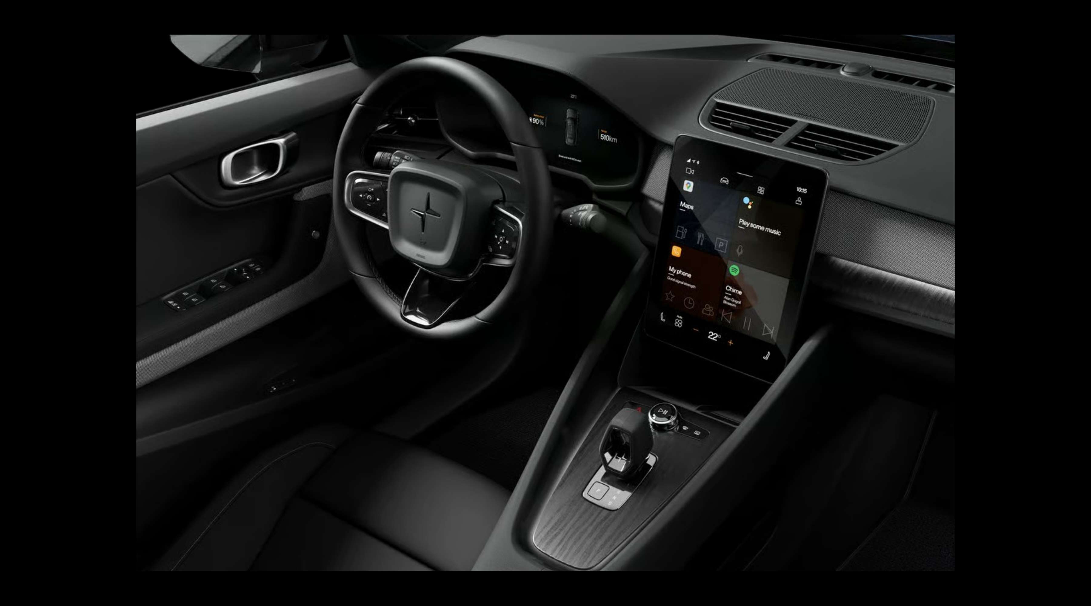 Armaturenbrett eines Polestar 2