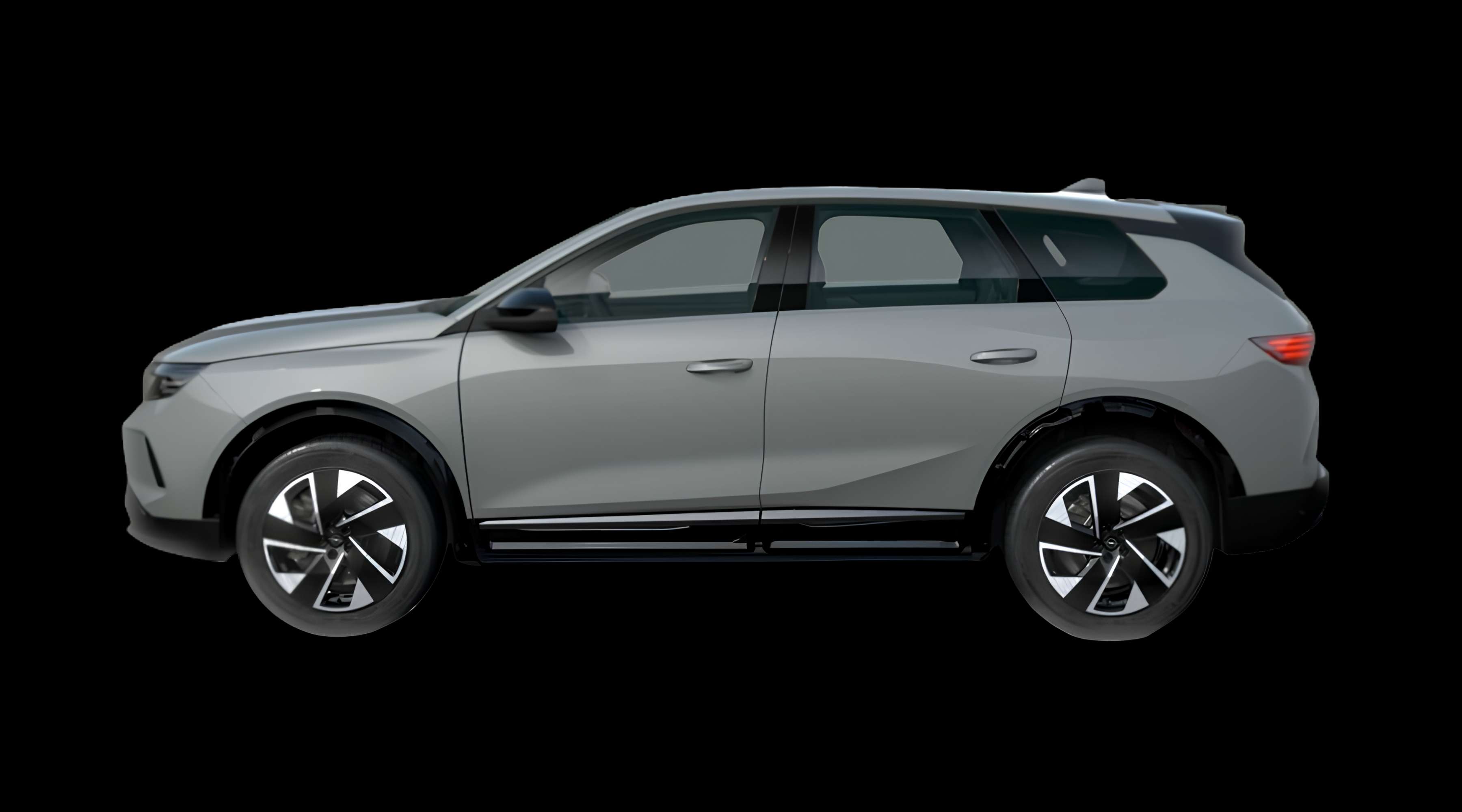 Seitenansicht eines Opel Grandland